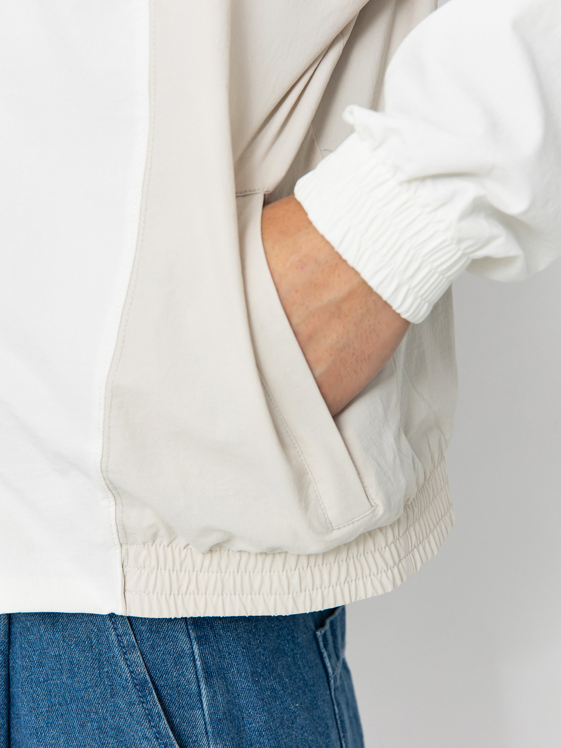 Nike SB Dri Fit Woven Dzseki (sail/light bone/black)