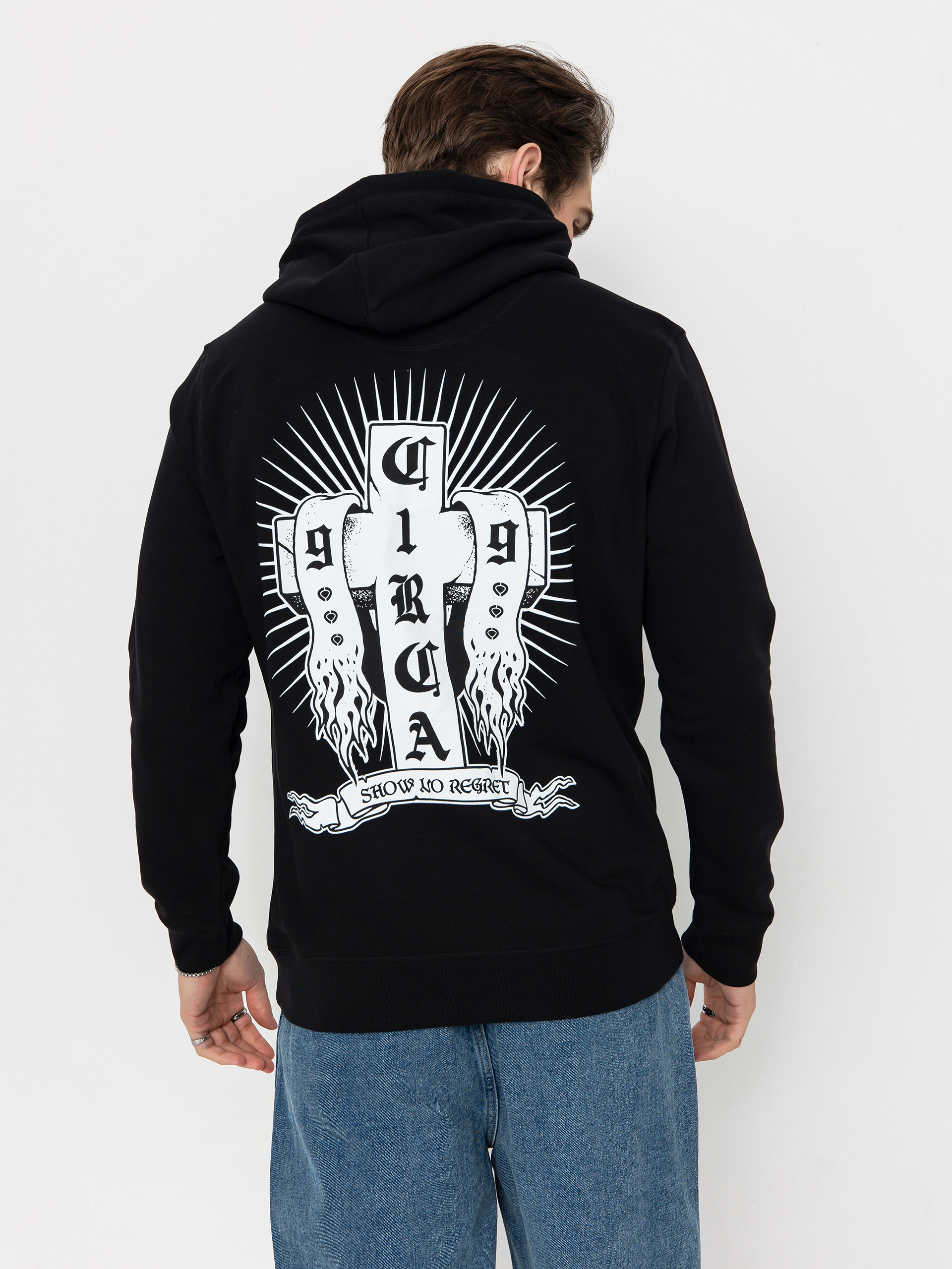 Circa No Regret HD Kapucnis pulóver (black)