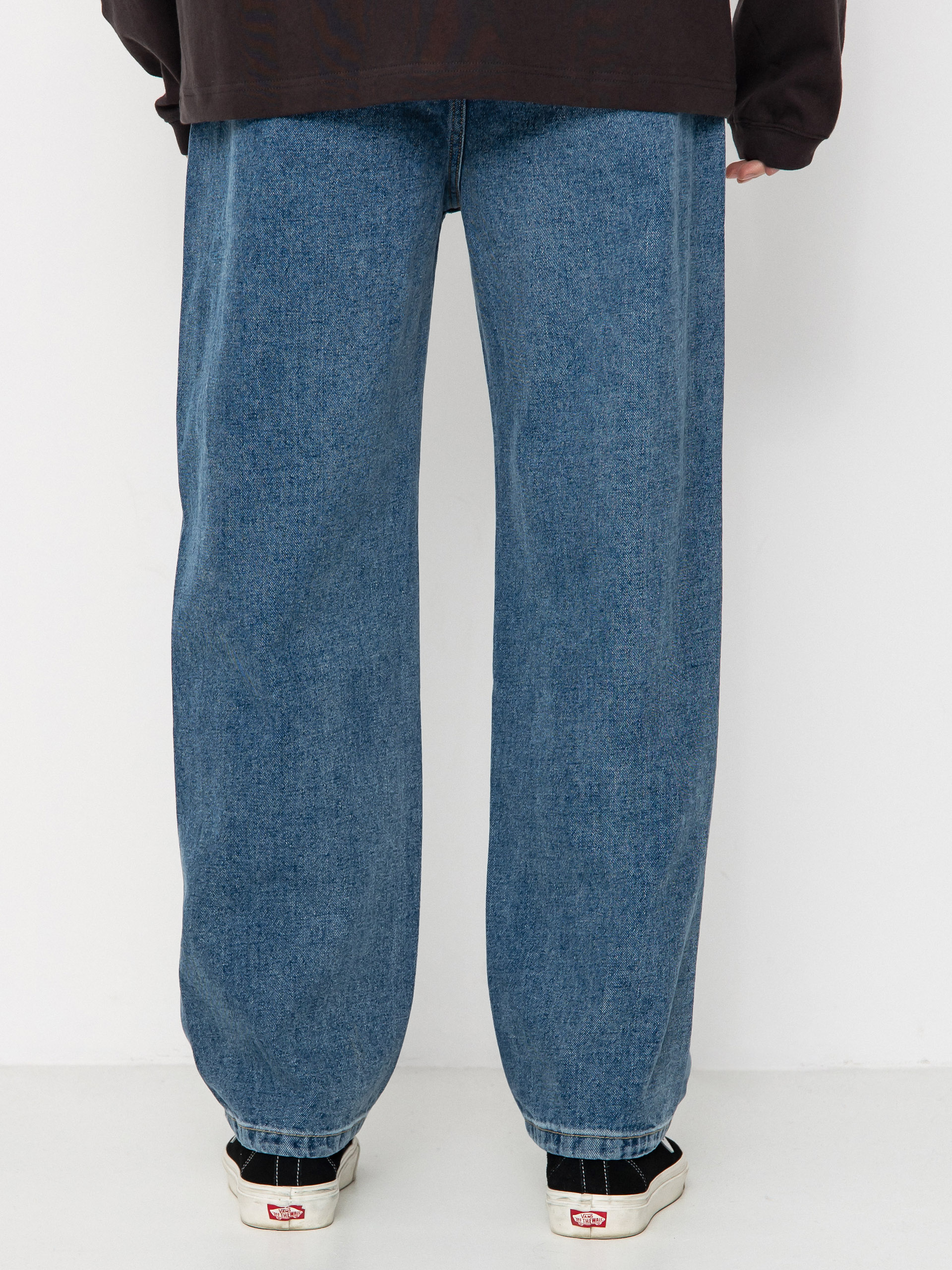 Kisnadrág Krooked Eyes Denim Twill Pant (med stone wash)