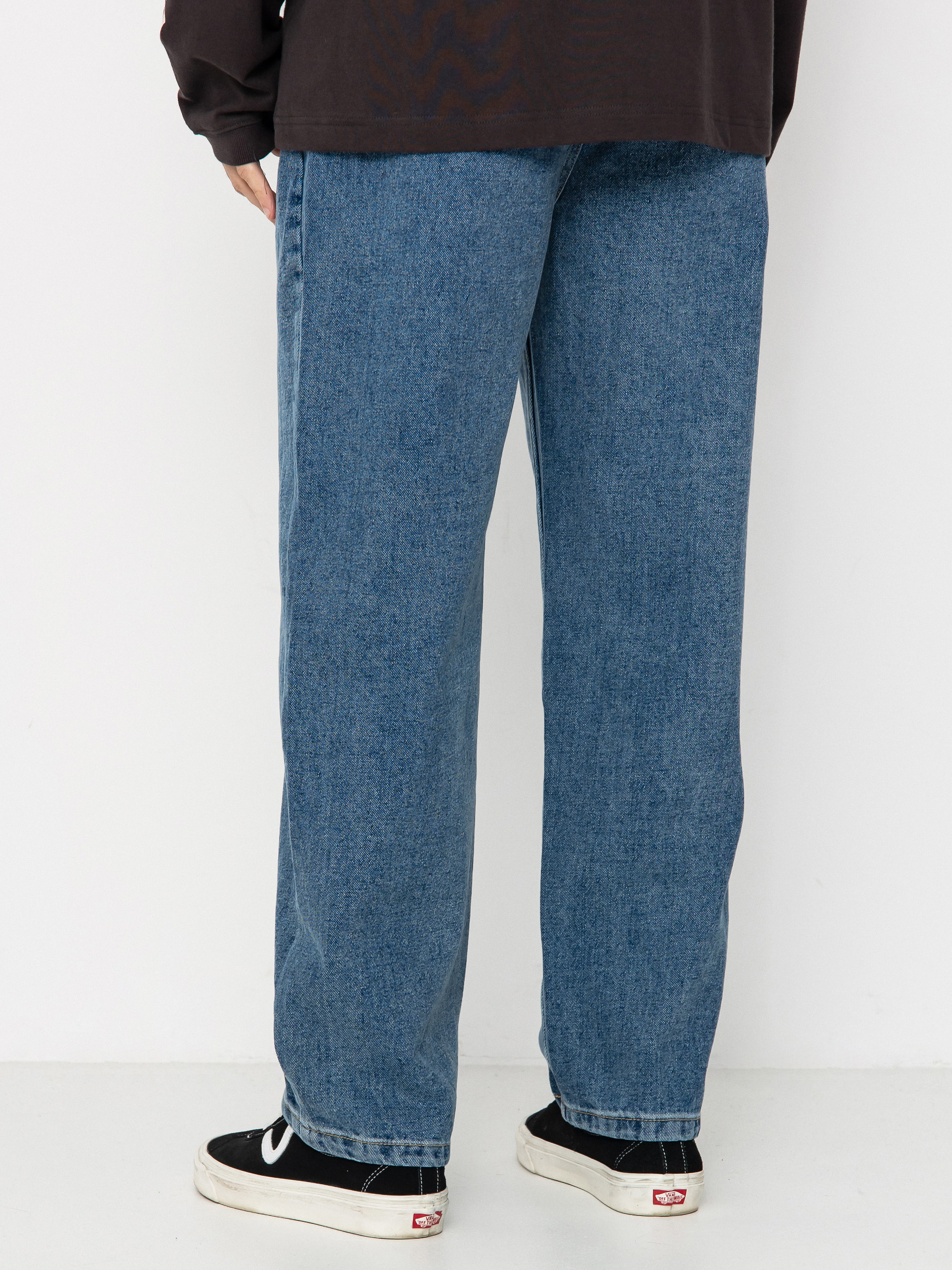 Kisnadrág Krooked Eyes Denim Twill Pant (med stone wash)