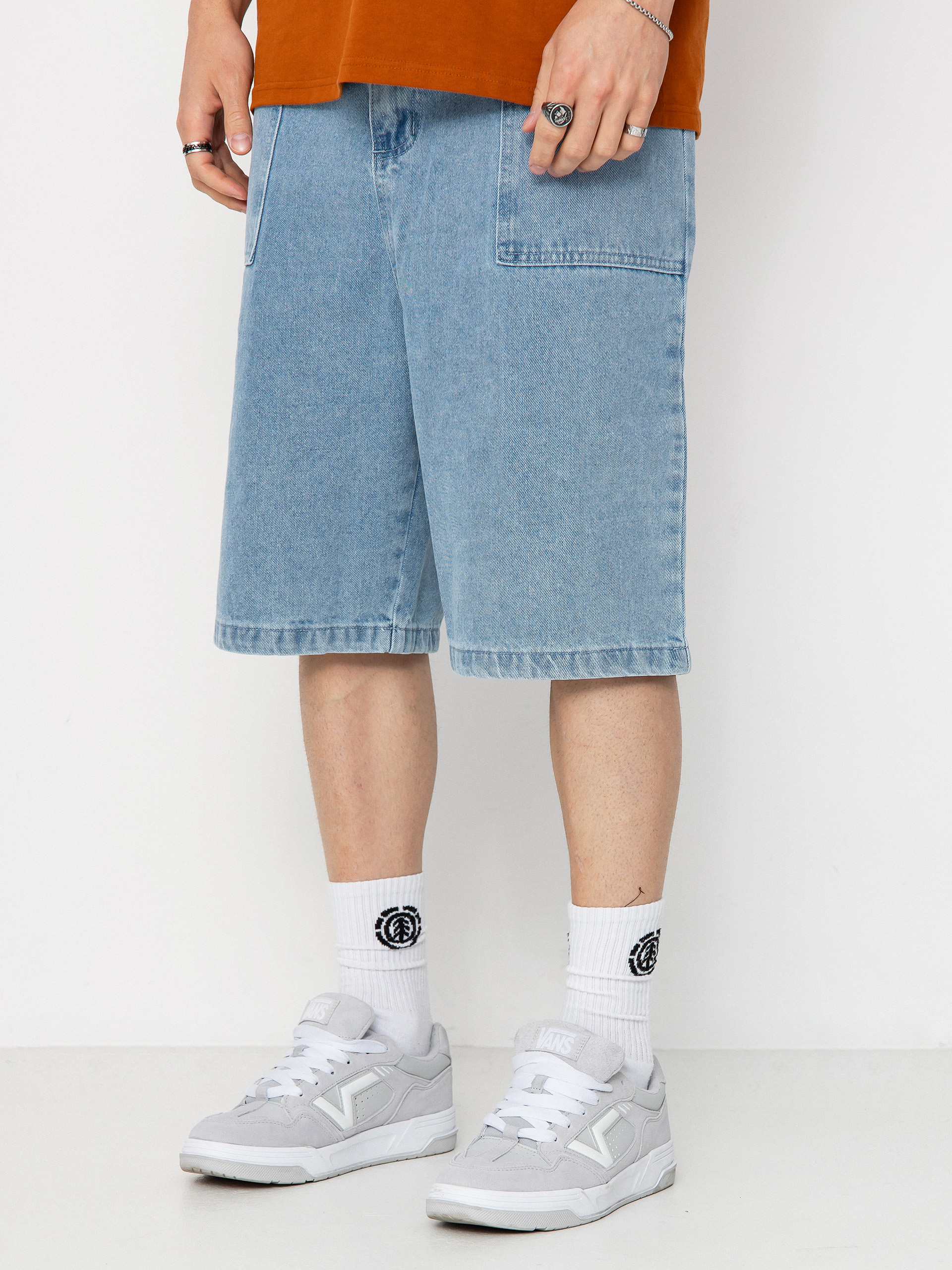 Poetic Collective Painter Ru00f6vidnadru00e1g (light blue denim)