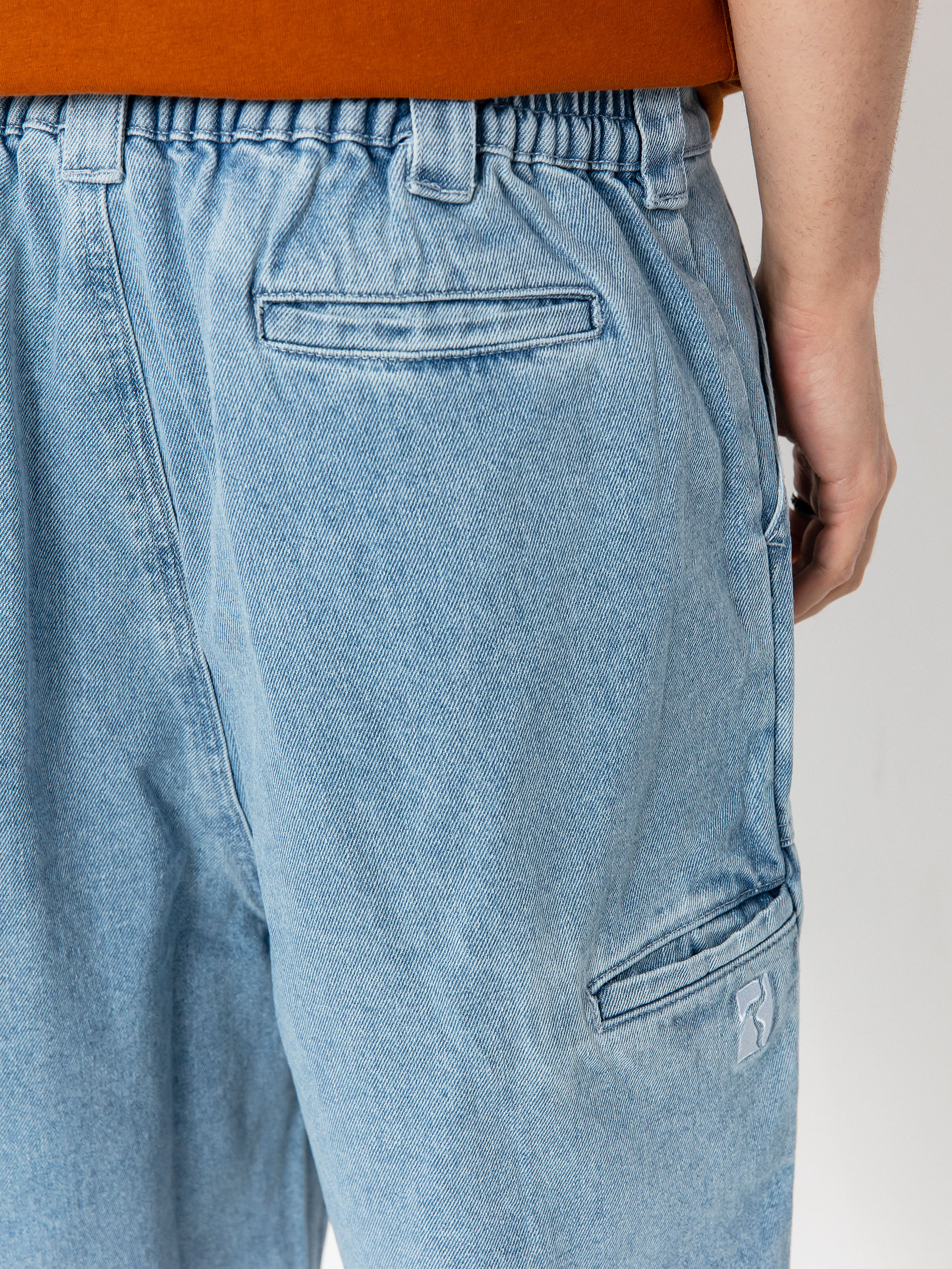 Poetic Collective Painter Rövidnadrág (light blue denim)