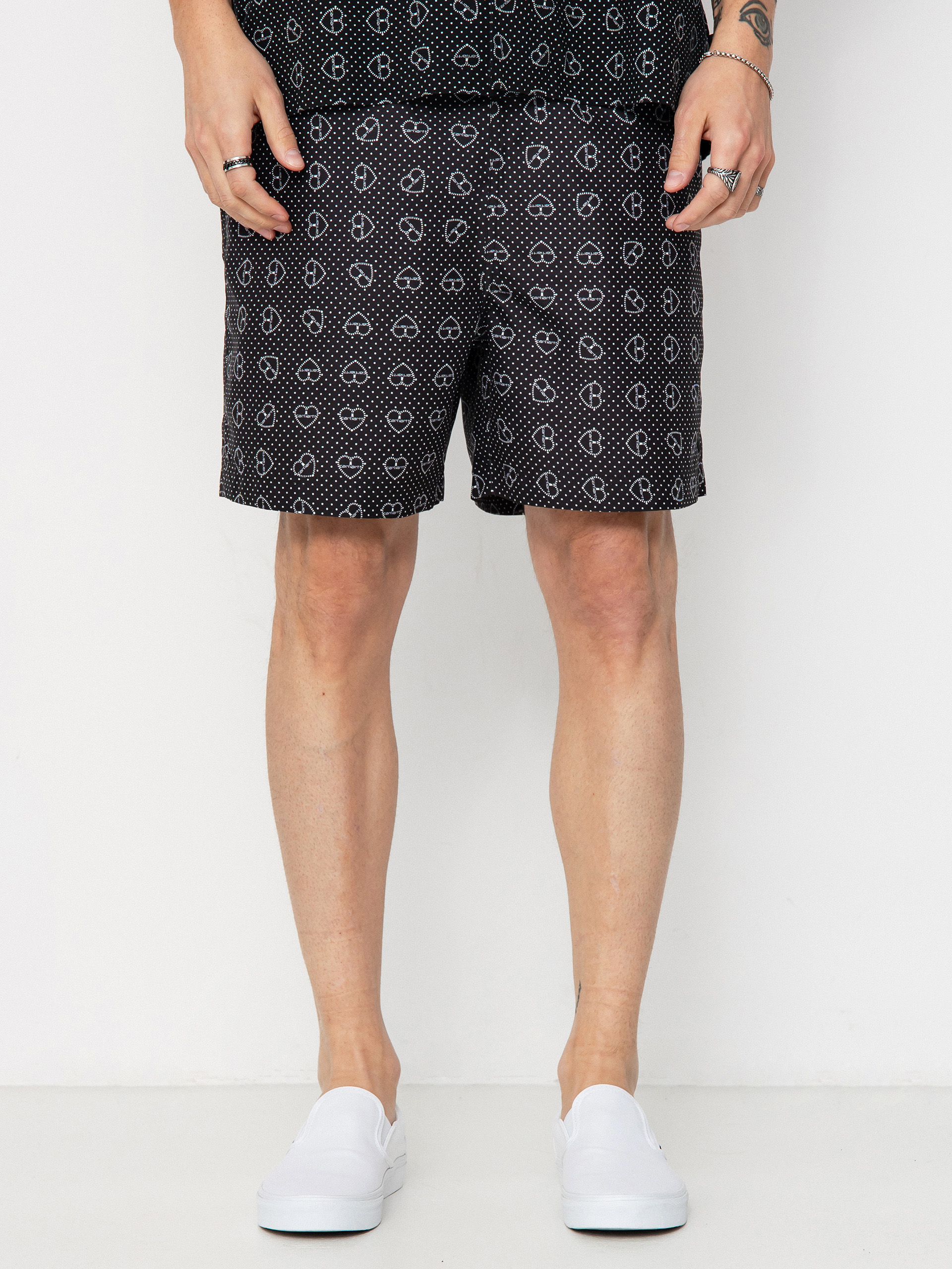 Rövidnadrág Carhartt WIP Chase Swim (furoshiki print/black)