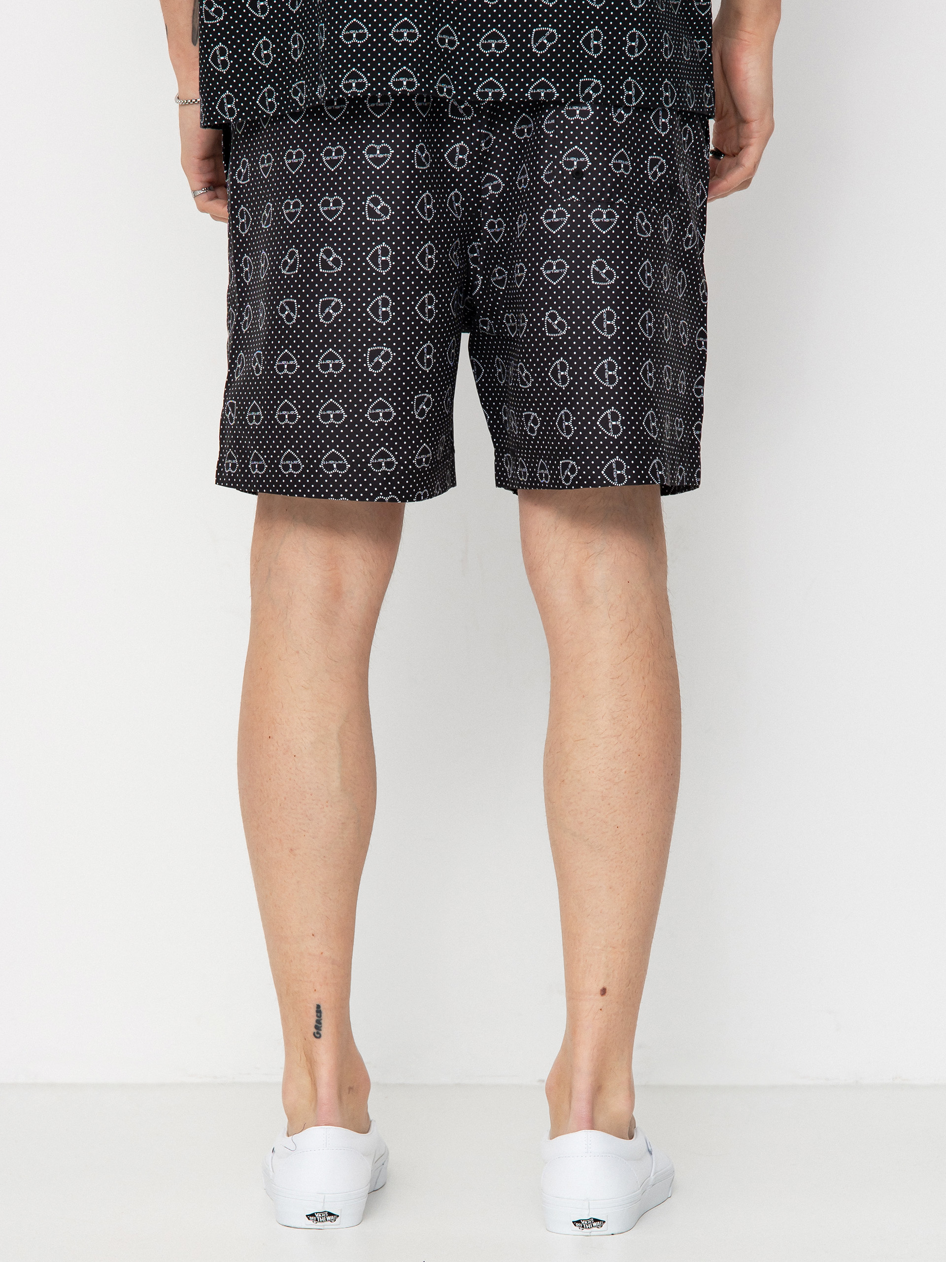 Rövidnadrág Carhartt WIP Chase Swim (furoshiki print/black)