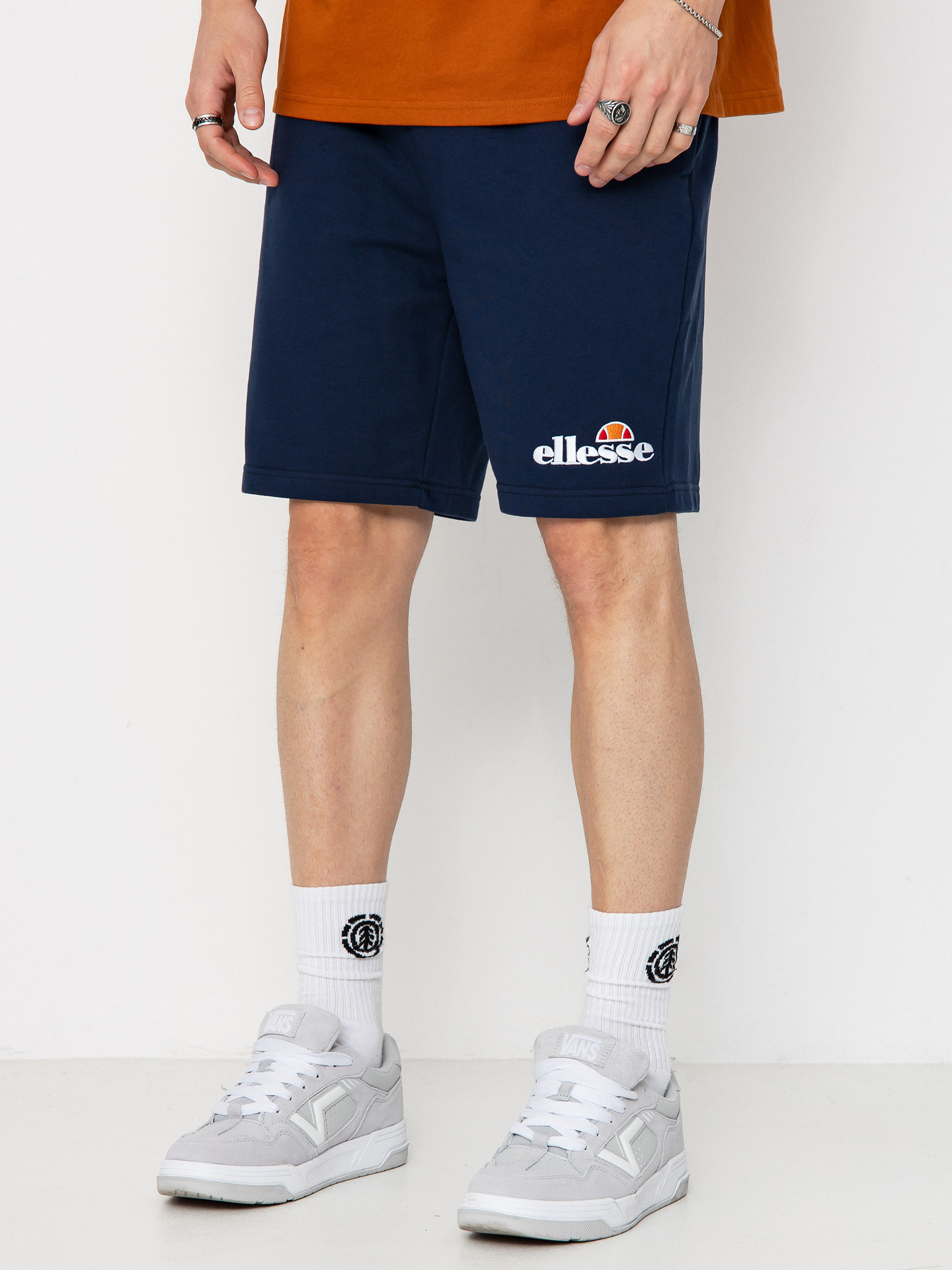 Rövidnadrág Ellesse Silvan Fleece (navy)
