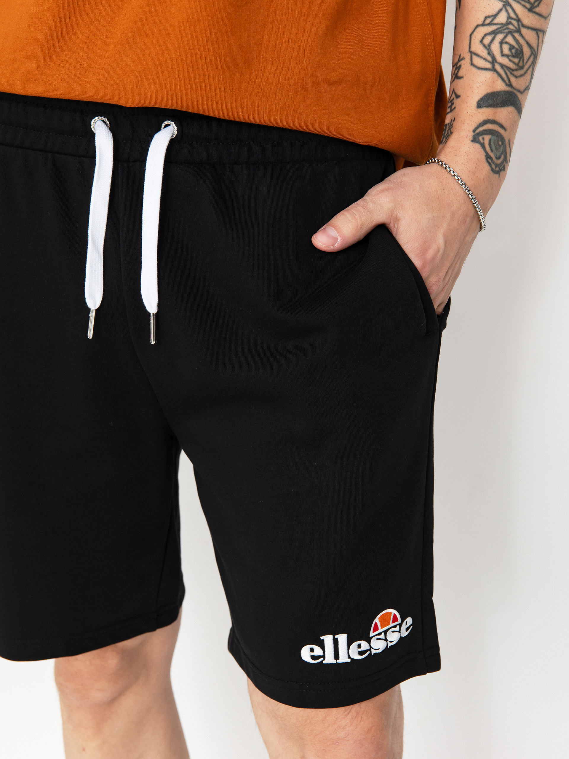 Rövidnadrág Ellesse Silvan Fleece (black)