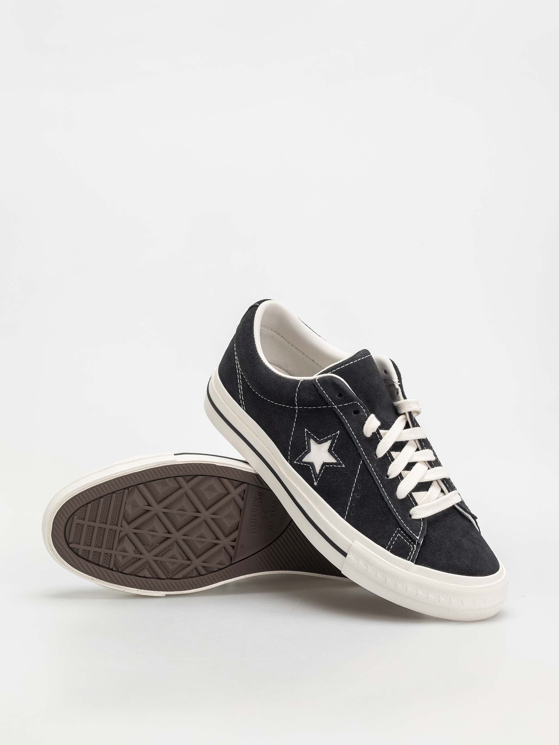 Converse One Star 95 Cipők (black/vintage white)