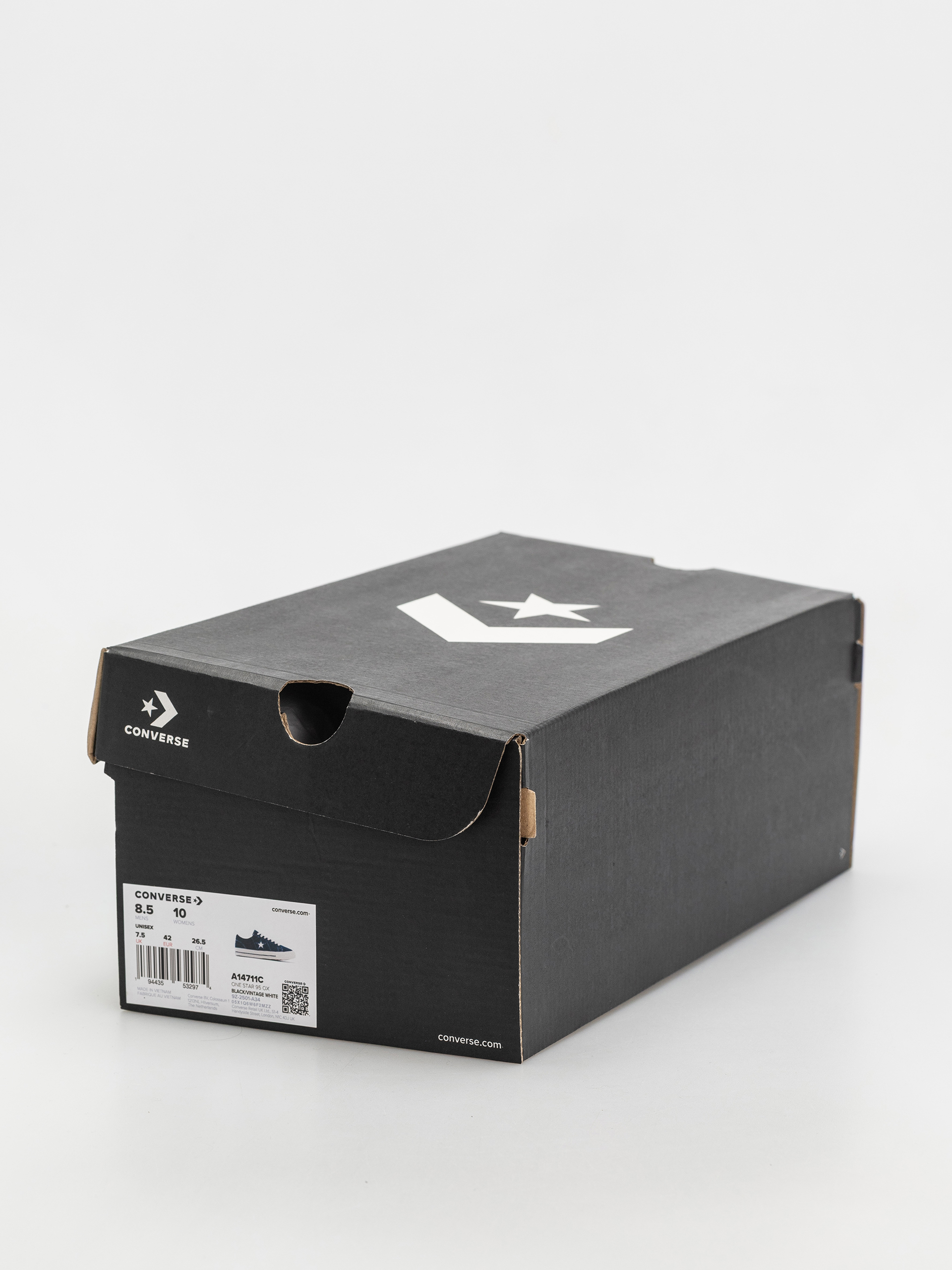 Converse One Star 95 Cipők (black/vintage white)