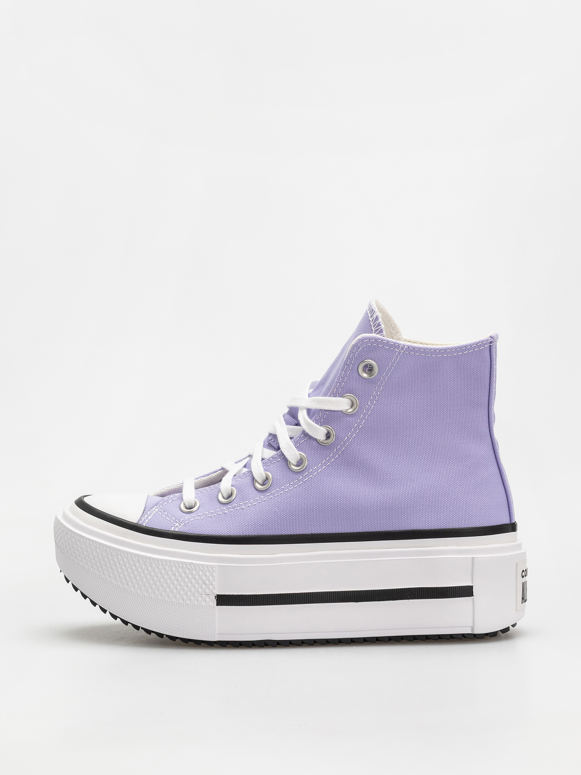 Converse Chuck Taylor All Star Lift Double Stack Hi Tornacipők (violet heat/egret/black)