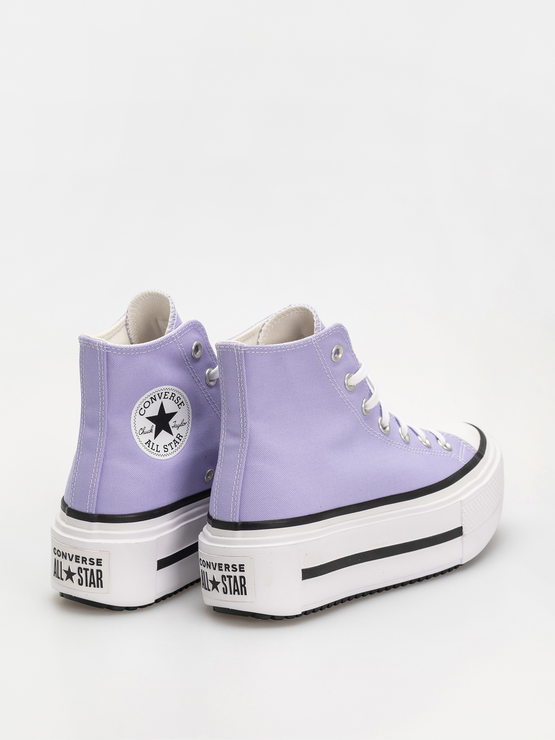 Converse Chuck Taylor All Star Lift Double Stack Hi Tornacipők (violet heat/egret/black)