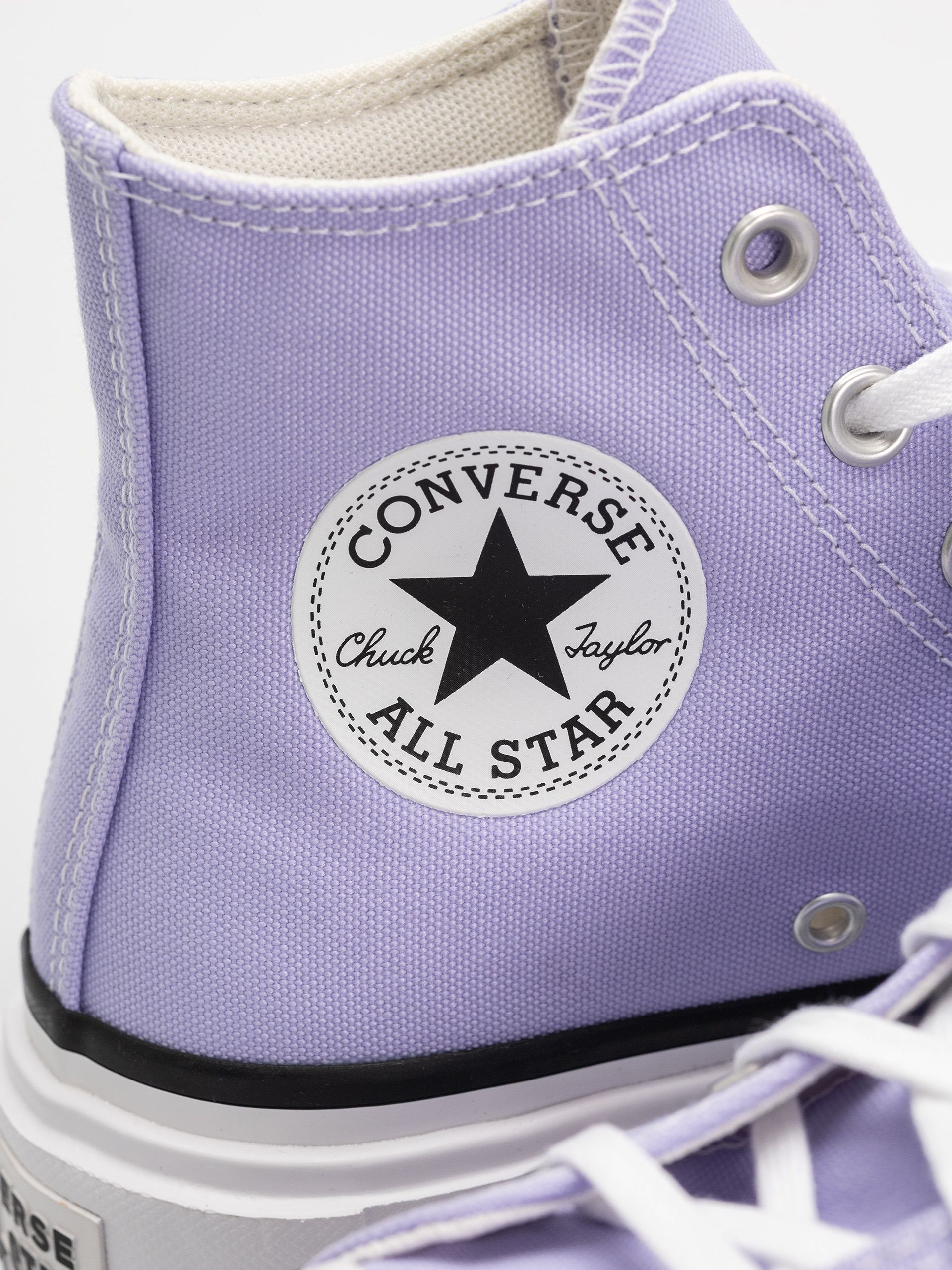 Converse Chuck Taylor All Star Lift Double Stack Hi Tornacipők (violet heat/egret/black)