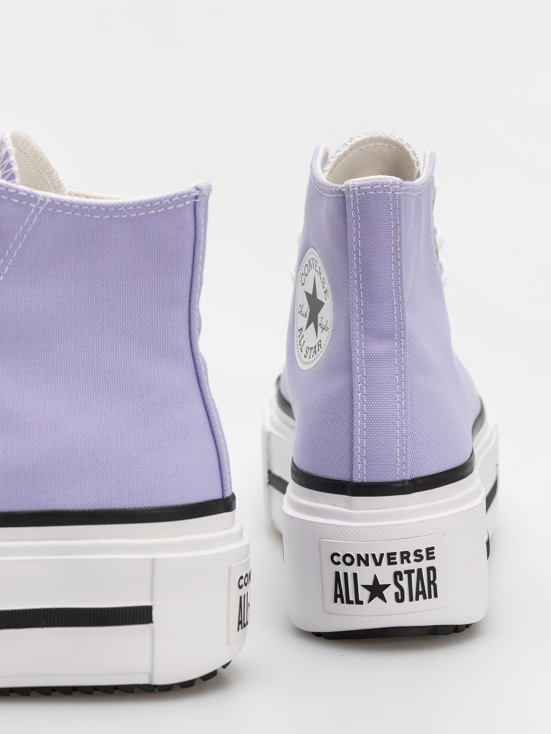Converse Chuck Taylor All Star Lift Double Stack Hi Tornacipők (violet heat/egret/black)