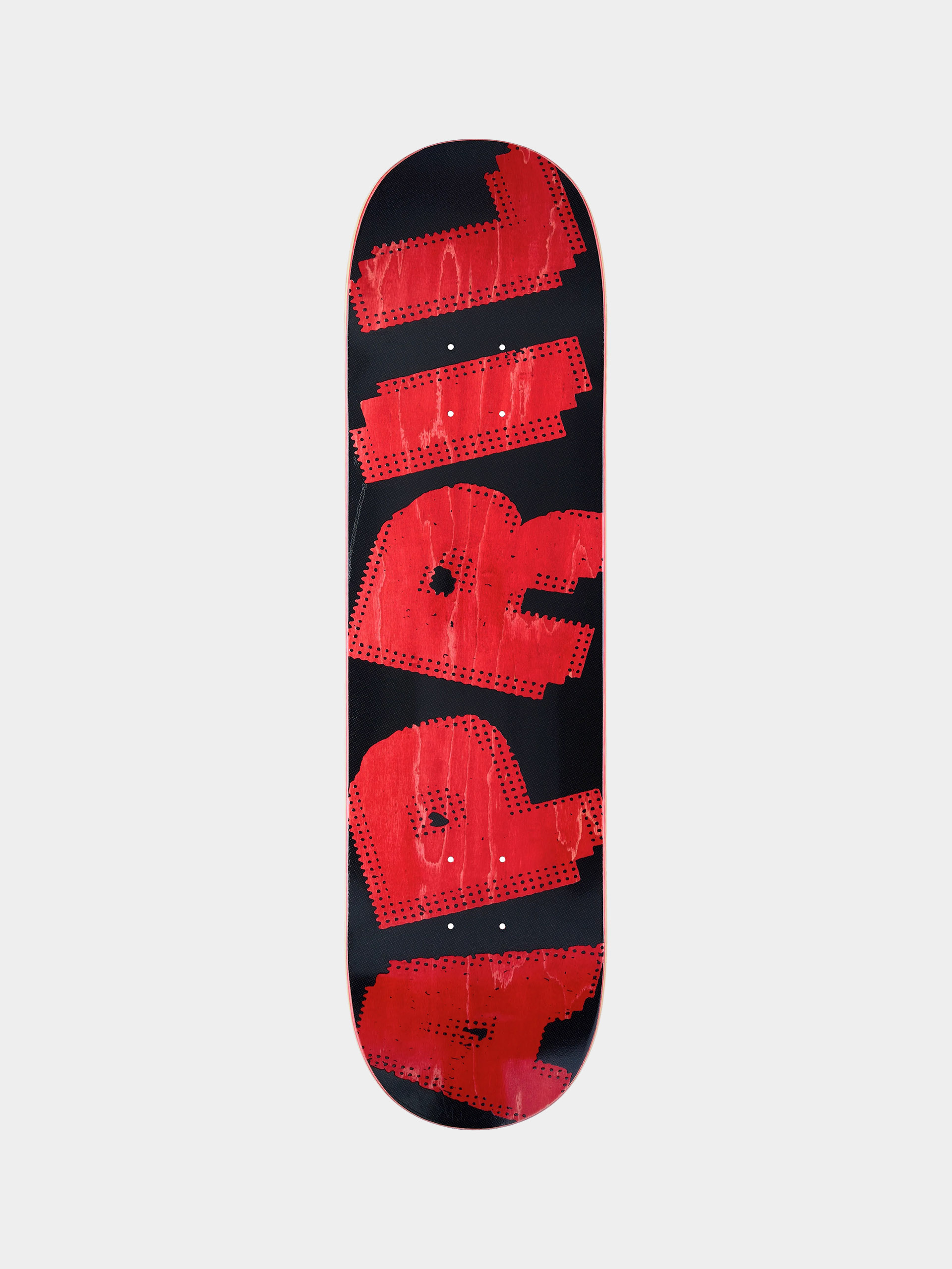 Gördeszka lap April Skateboards Ap Halftone (red/black)