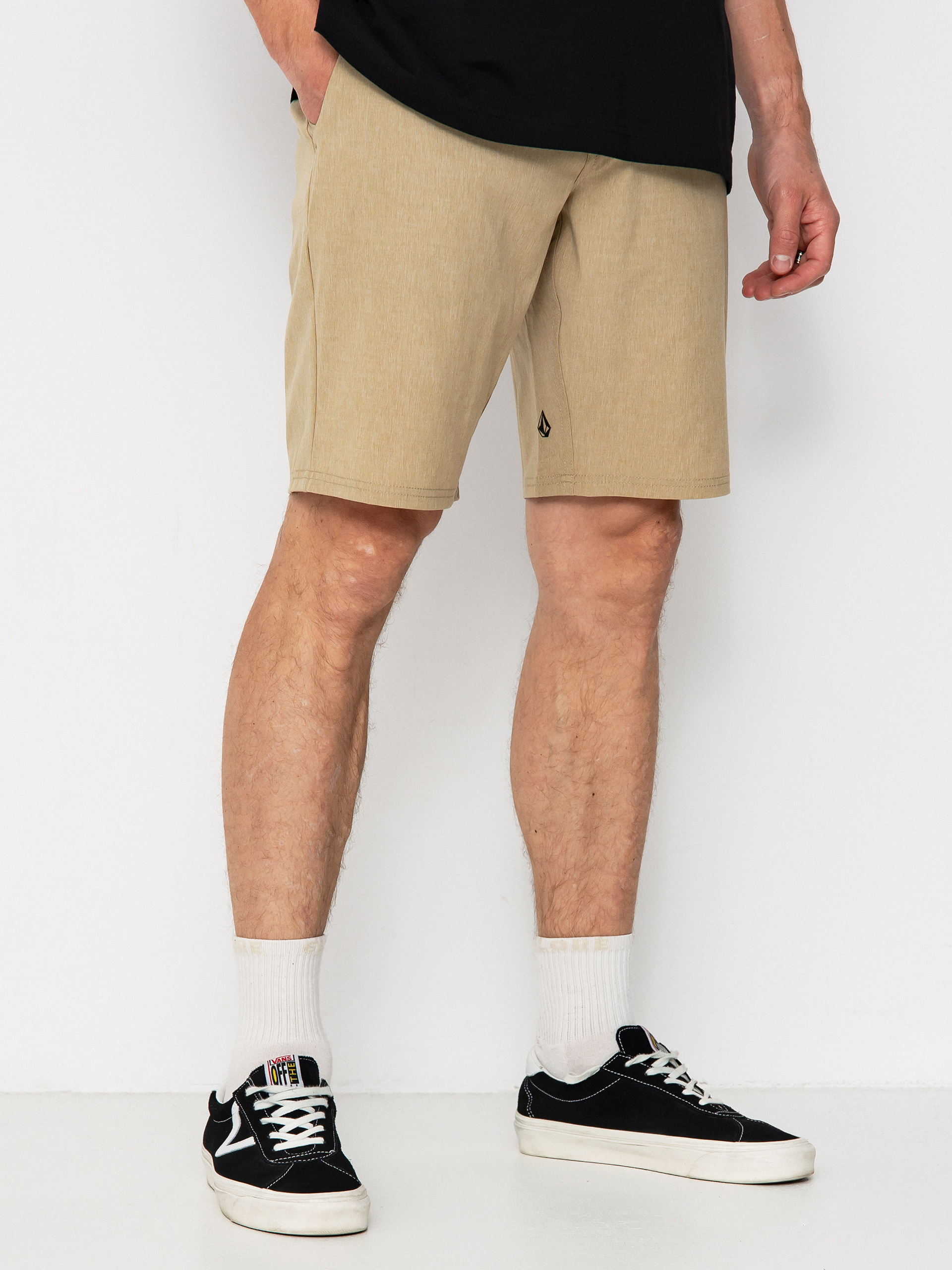 Volcom Frickin Cross Shred Static 20 Rövidnadrág (dark khaki)