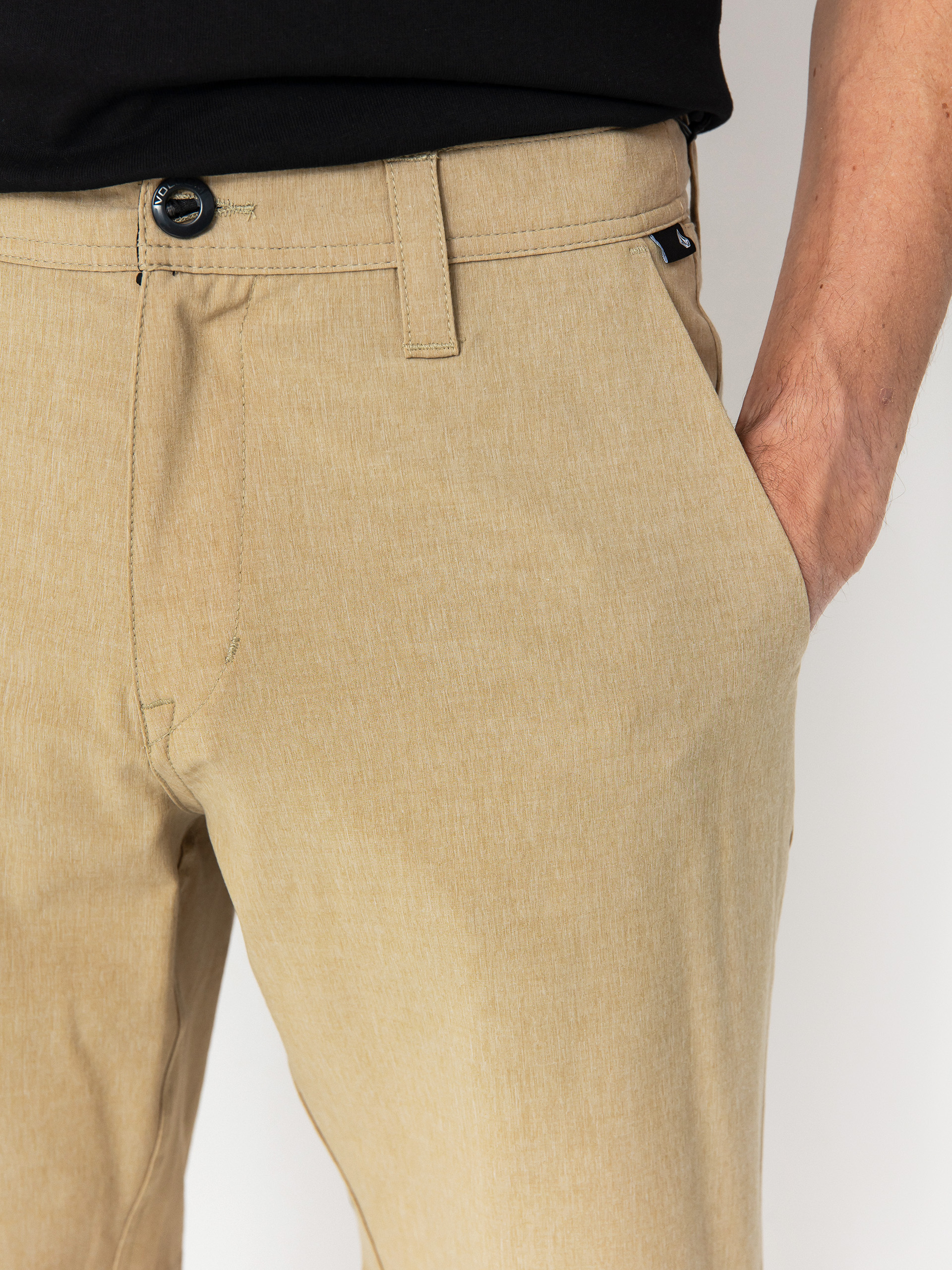 Volcom Frickin Cross Shred Static 20 Rövidnadrág (dark khaki)