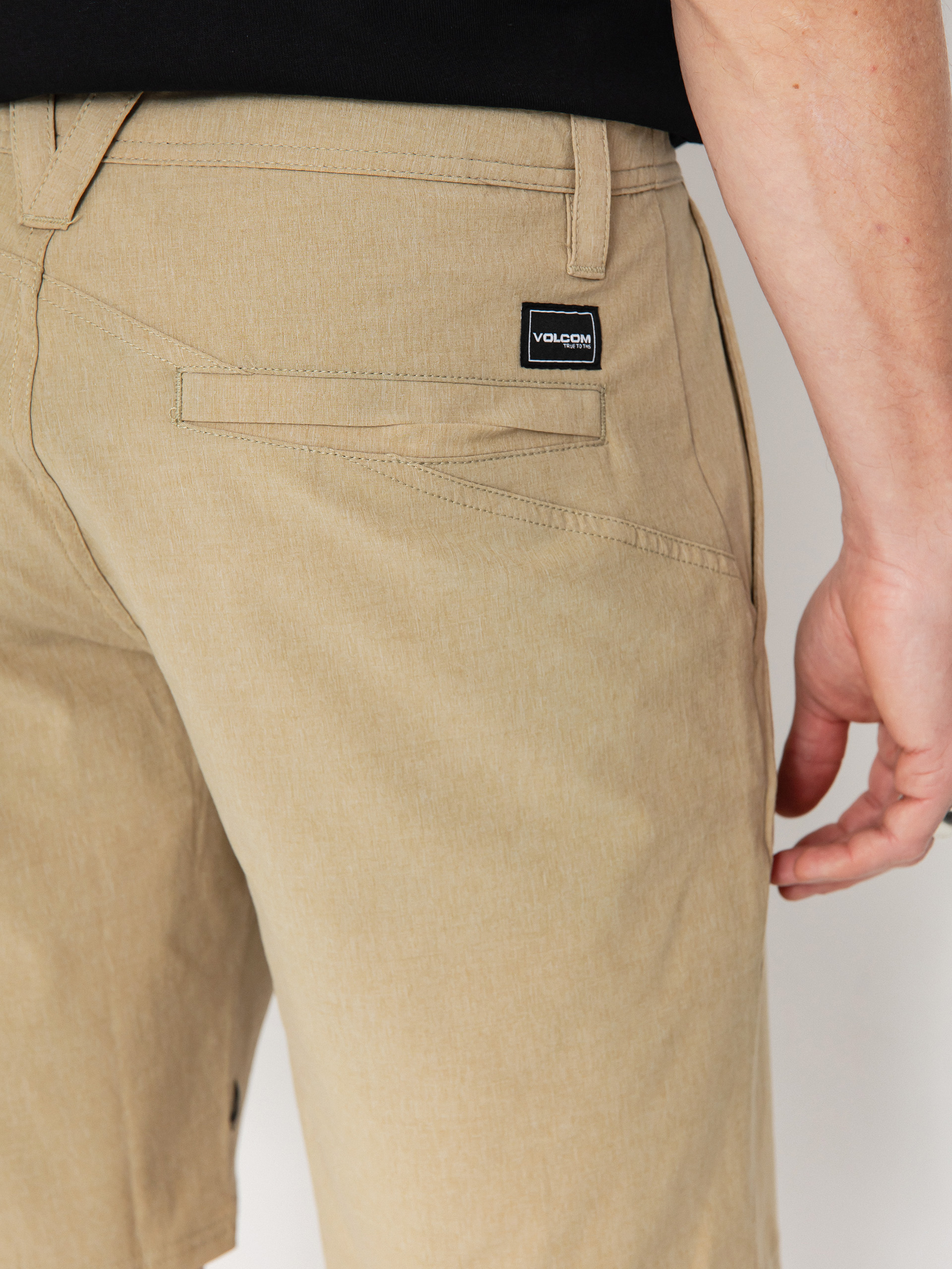 Volcom Frickin Cross Shred Static 20 Rövidnadrág (dark khaki)