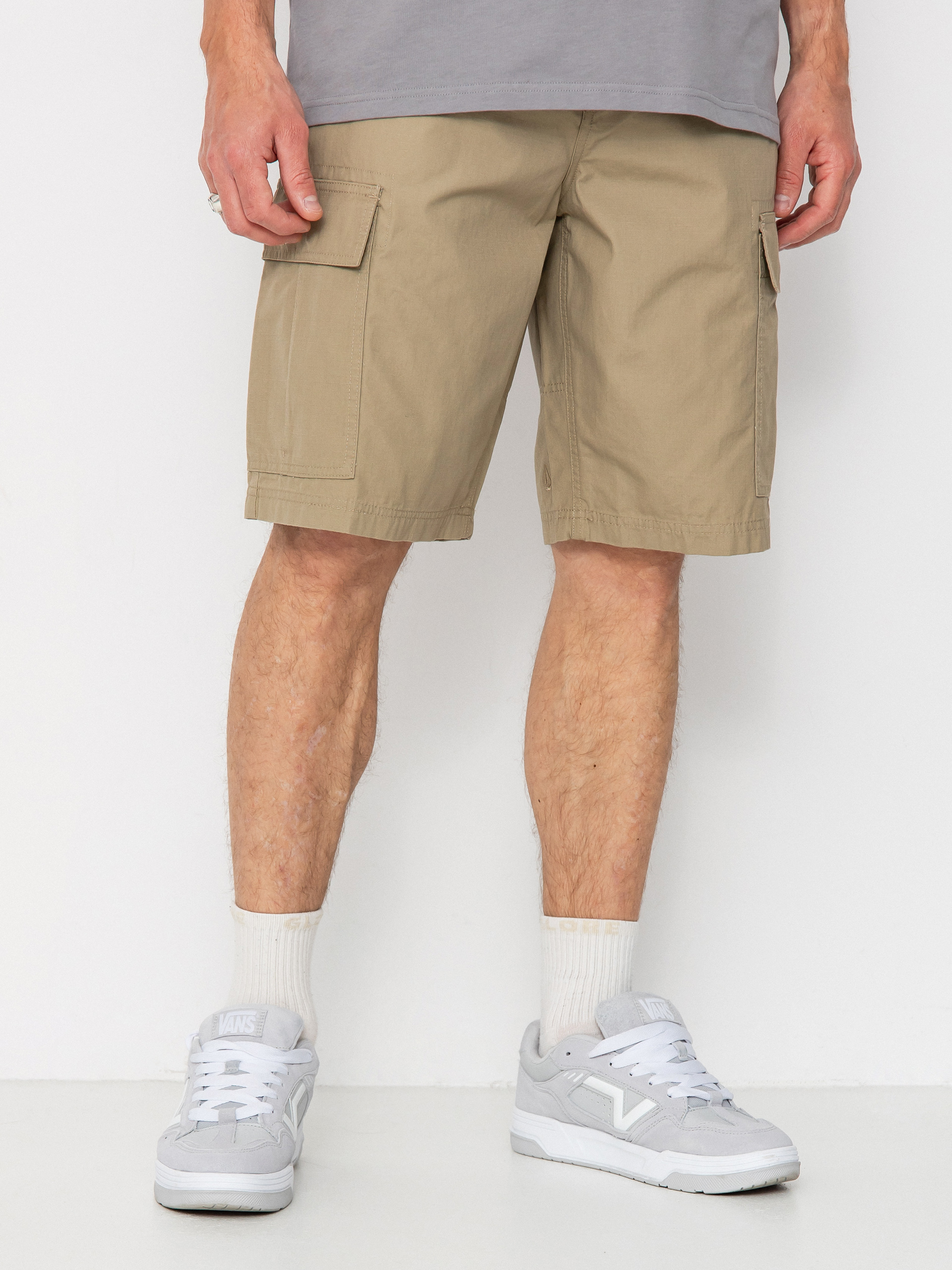 Volcom Strange Tripper Cargo 22 Rövidnadrág (khaki)
