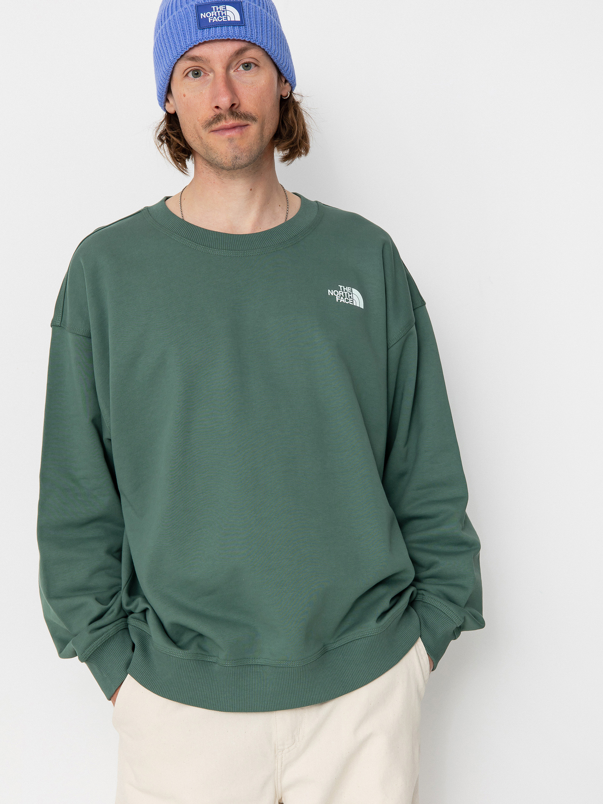 The North Face Nse Oversized Pulóver (duck green)