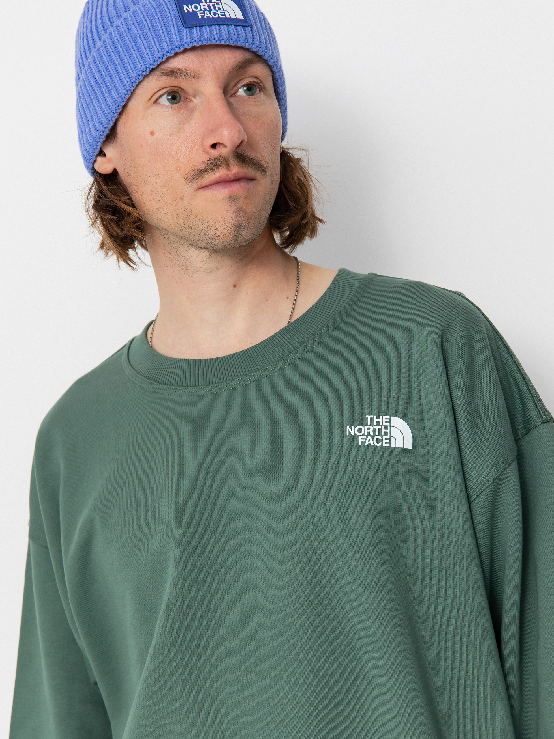 The North Face Nse Oversized Pulóver (duck green)