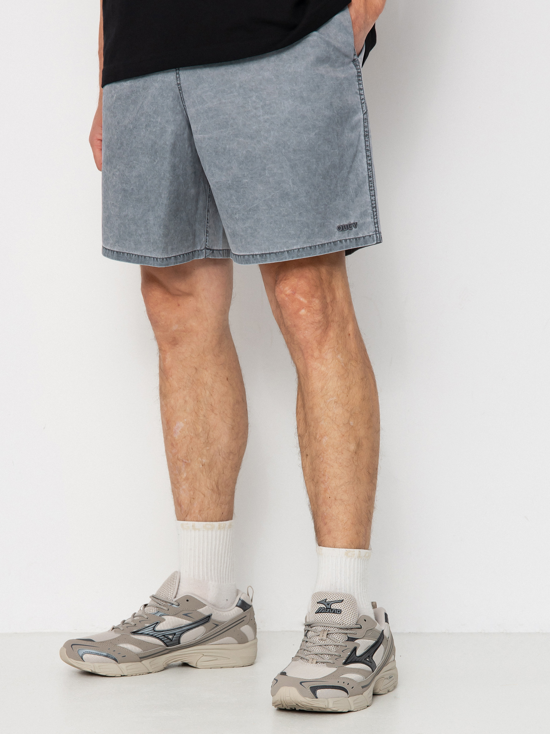 Rövidnadrág OBEY Easy Pigment Cotton Nylon