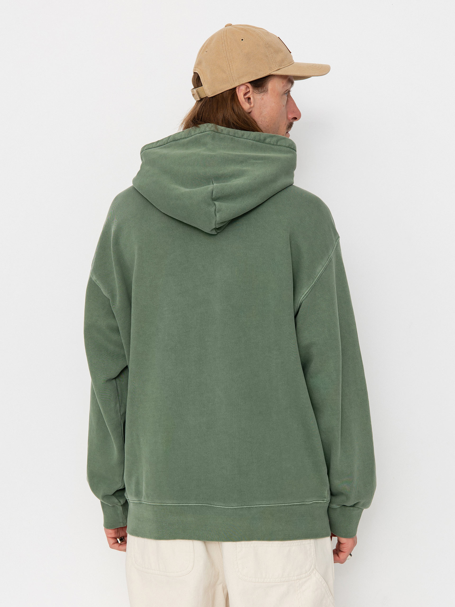 Kapucnis pulóver Carhartt WIP Nelson HD (park)