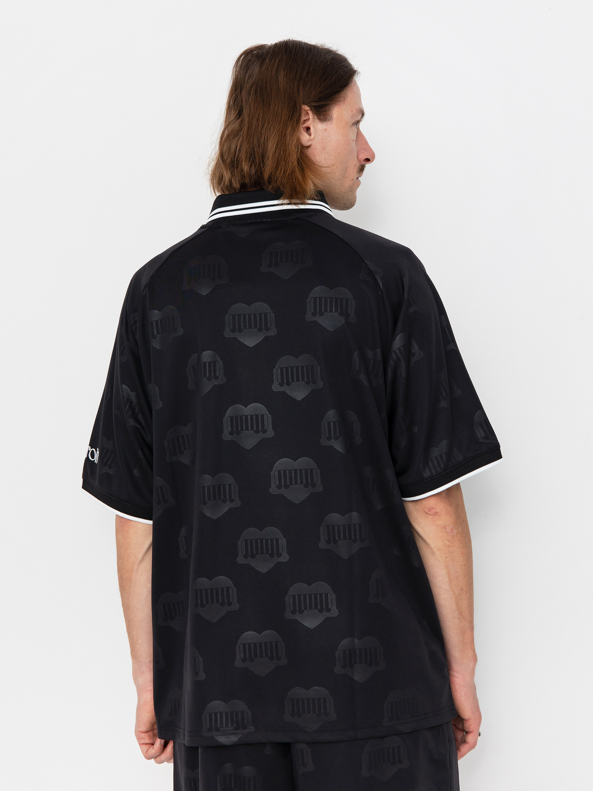 Carhartt WIP Hartts Football Póló (heart train jacquard/black)