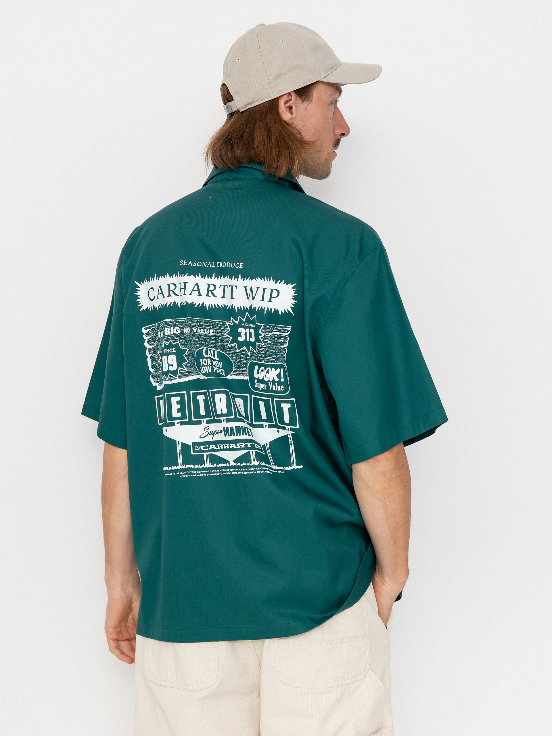 Ing Carhartt WIP Deli (rainforest/white)