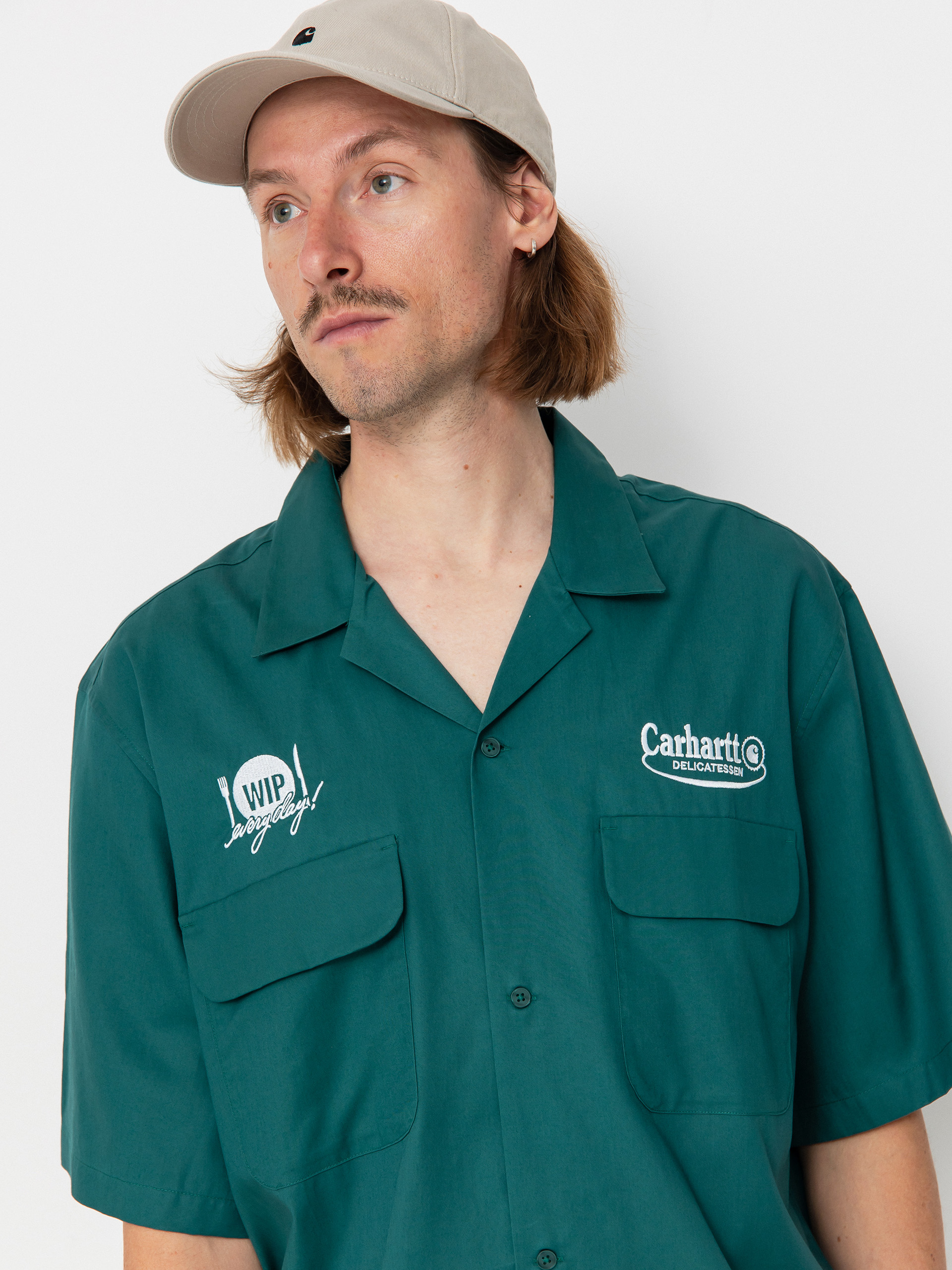 Ing Carhartt WIP Deli (rainforest/white)