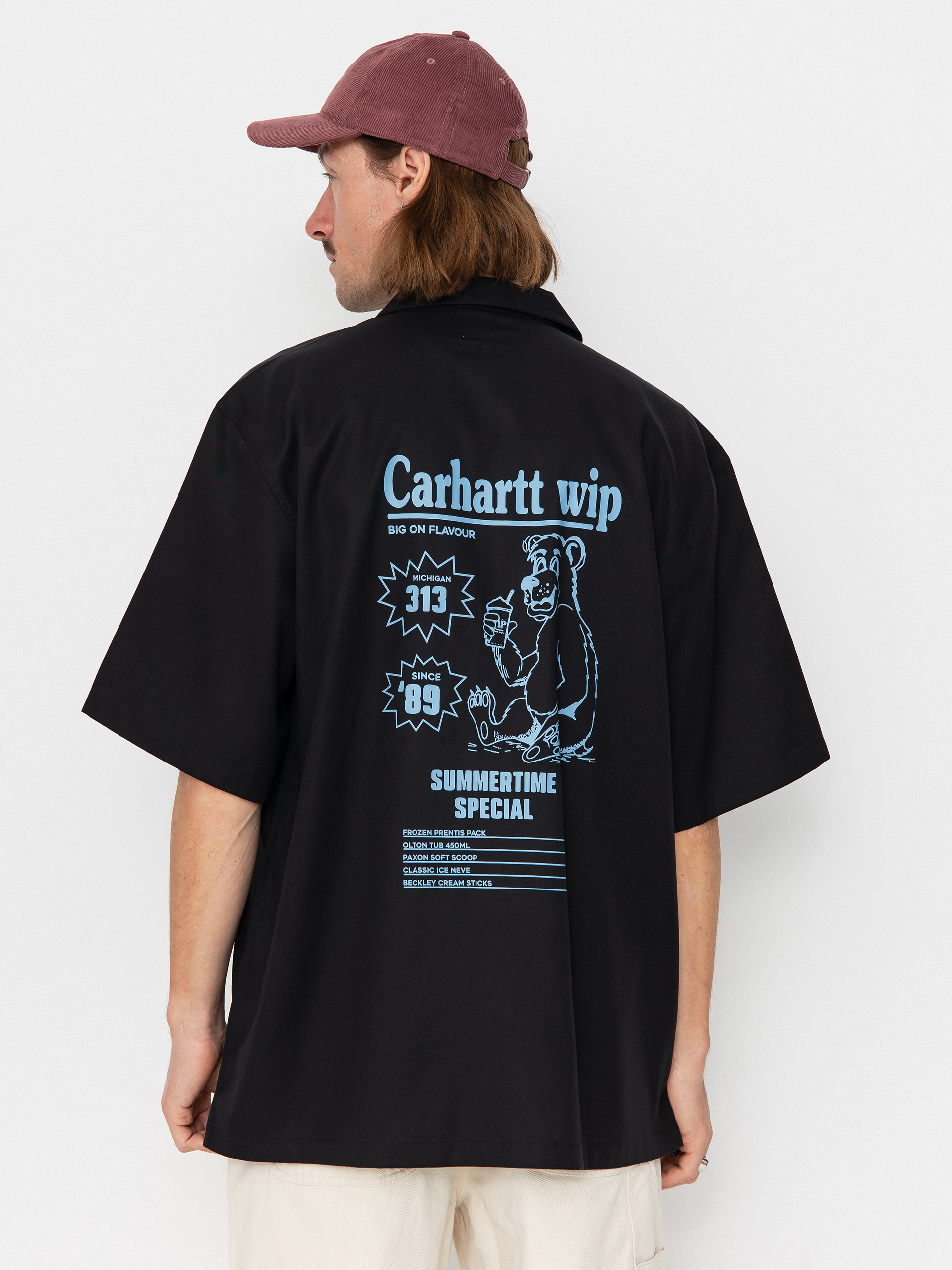 Ing Carhartt WIP Deli (black/bluebird)