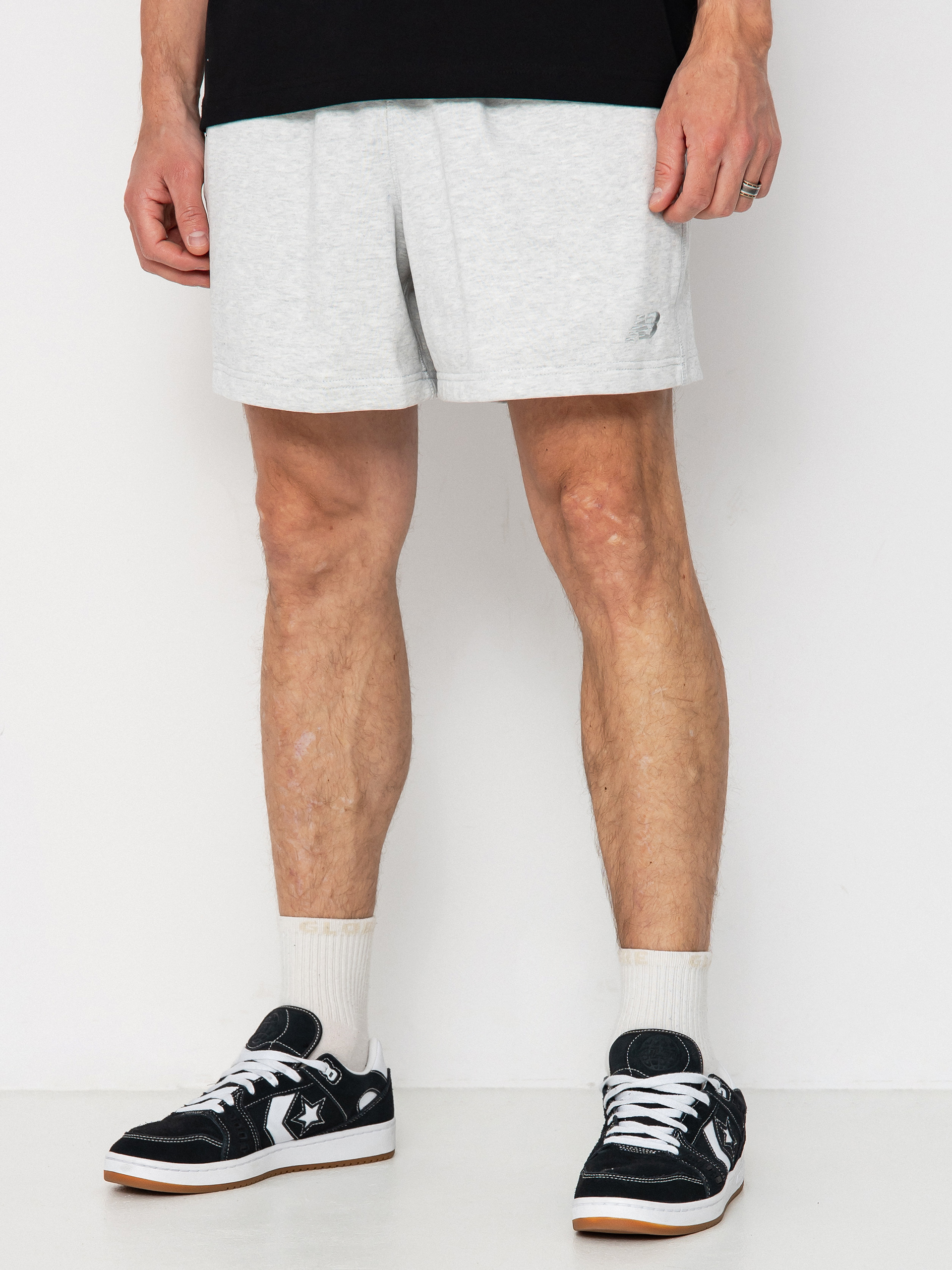 New Balance Athletics French Ru00f6vidnadru00e1g (ashheath)