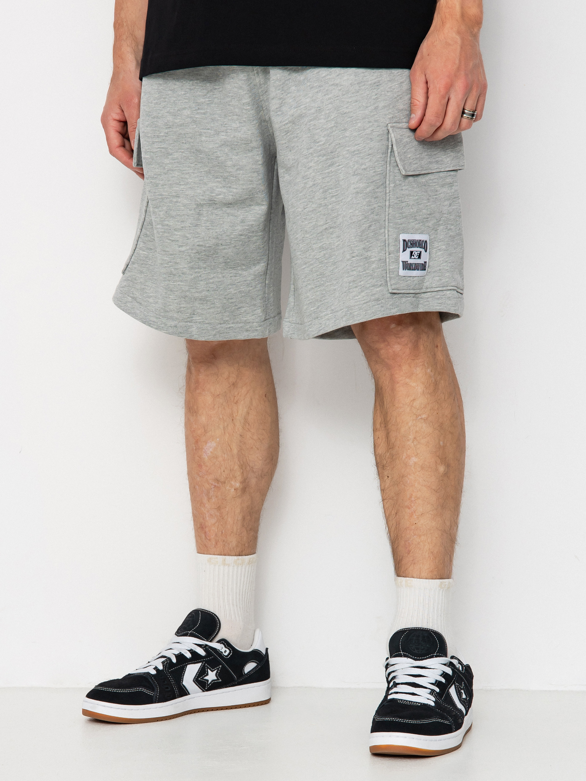Rövidnadrág DC Millenia Cargo (heather grey)