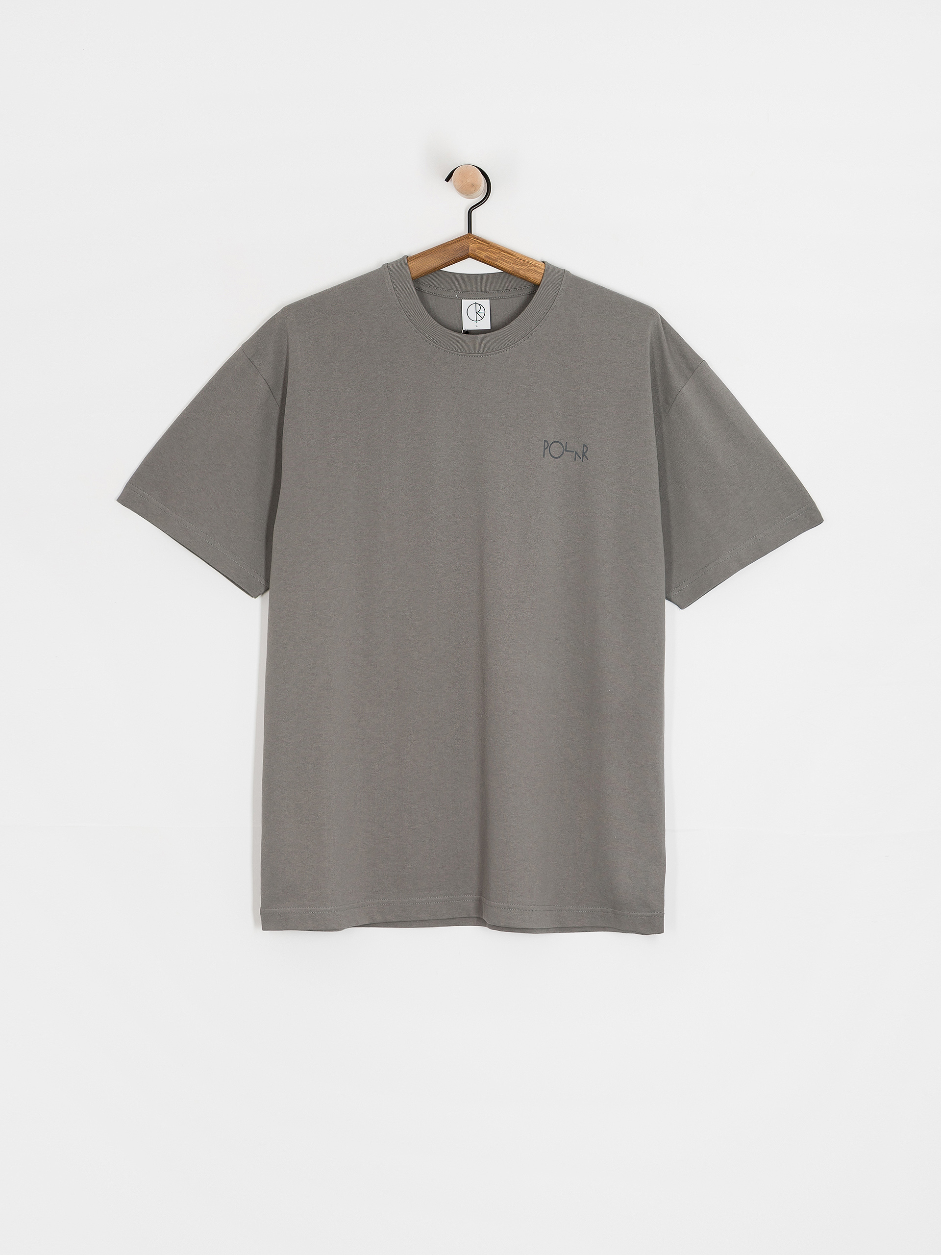 Polar Skate Stroke Logo Póló (grey)