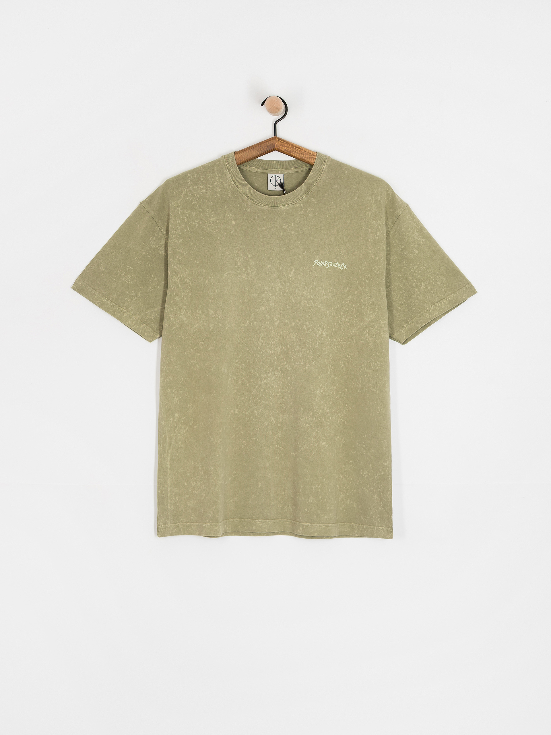Polar Skate Stroke Logo Póló (light green)