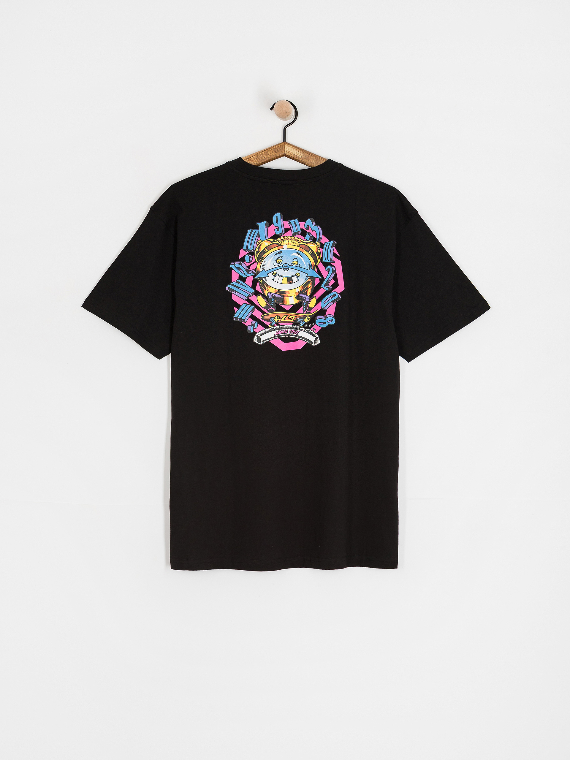 Santa Cruz Grabke All Around Stack Póló (black)