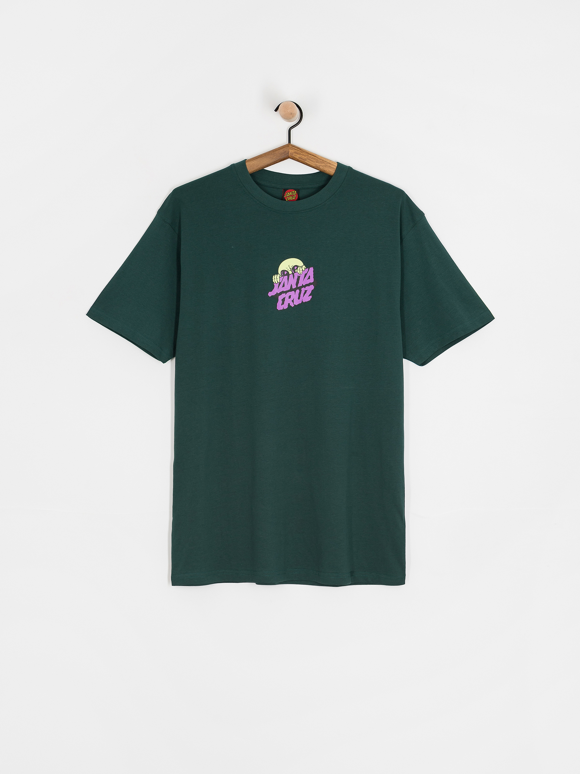 Póló Santa Cruz Knibbs Alien Stacked Strp Frnt (cosmic teal)