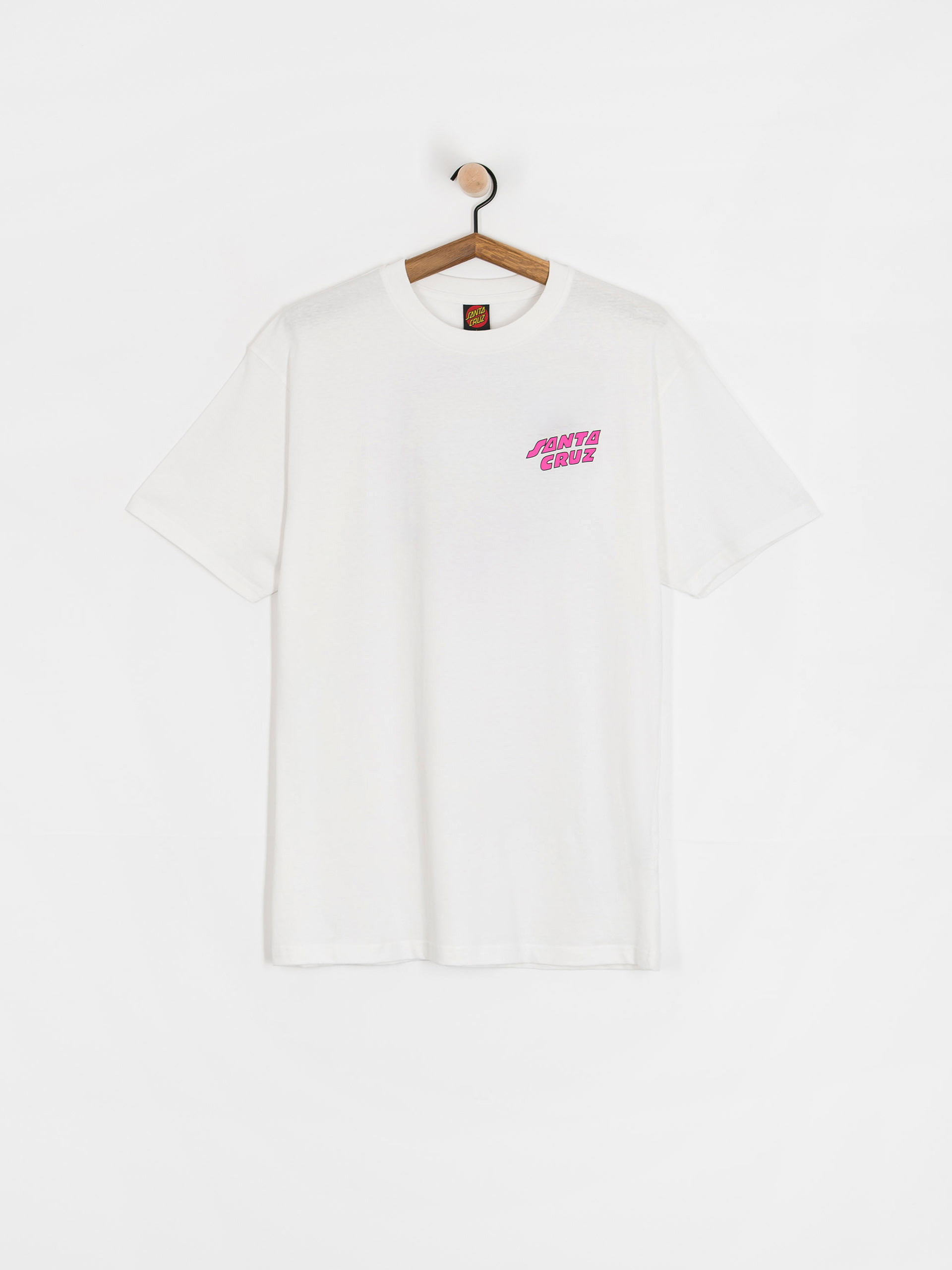 Santa Cruz Grabke All Around Stack Póló (white)