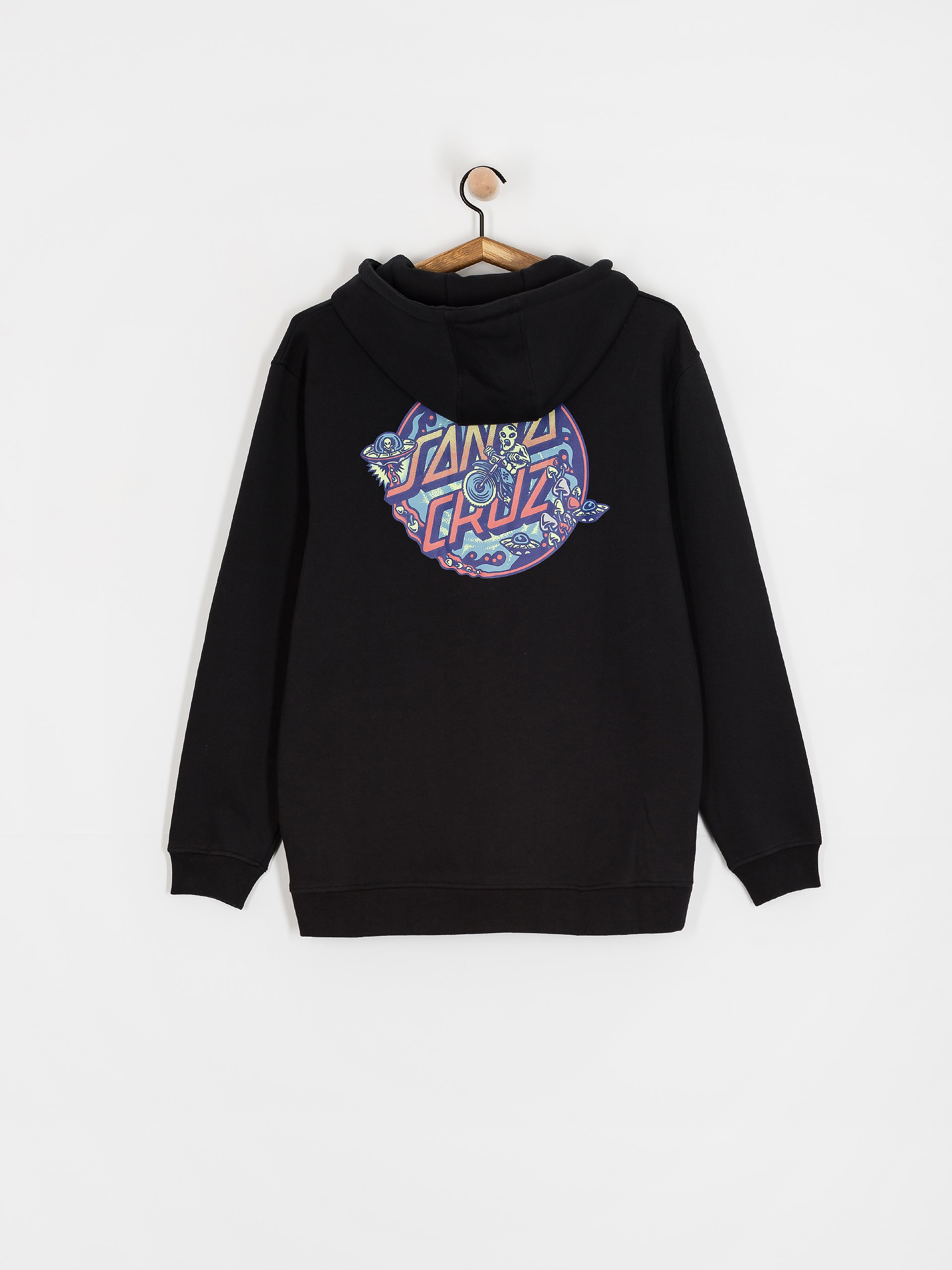 Santa Cruz Winkowski Dope Planet 2 Centre HD Kapucnis pulóver (black)