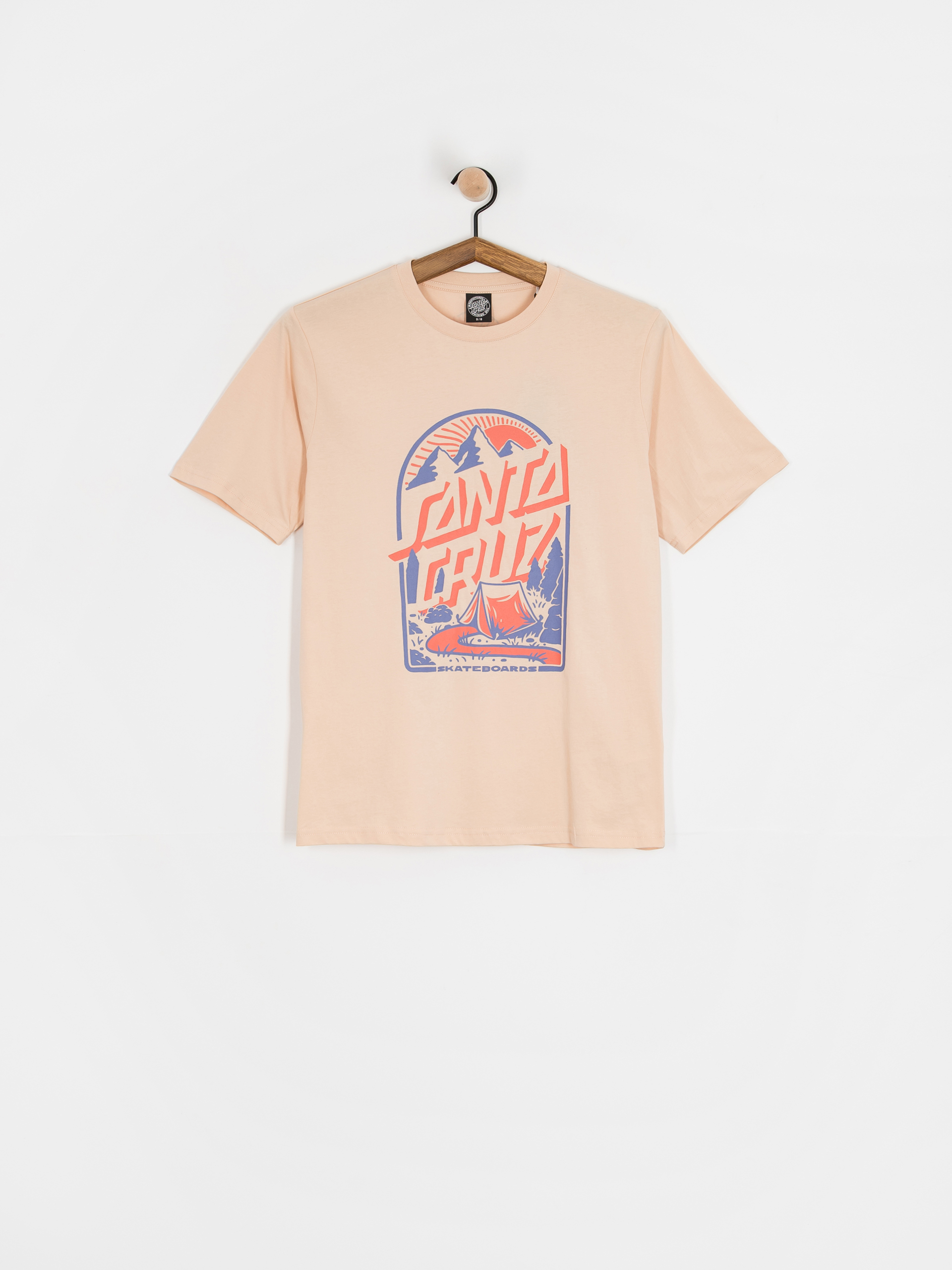 Santa Cruz Camp Retreat Front Wmn Póló (oat)