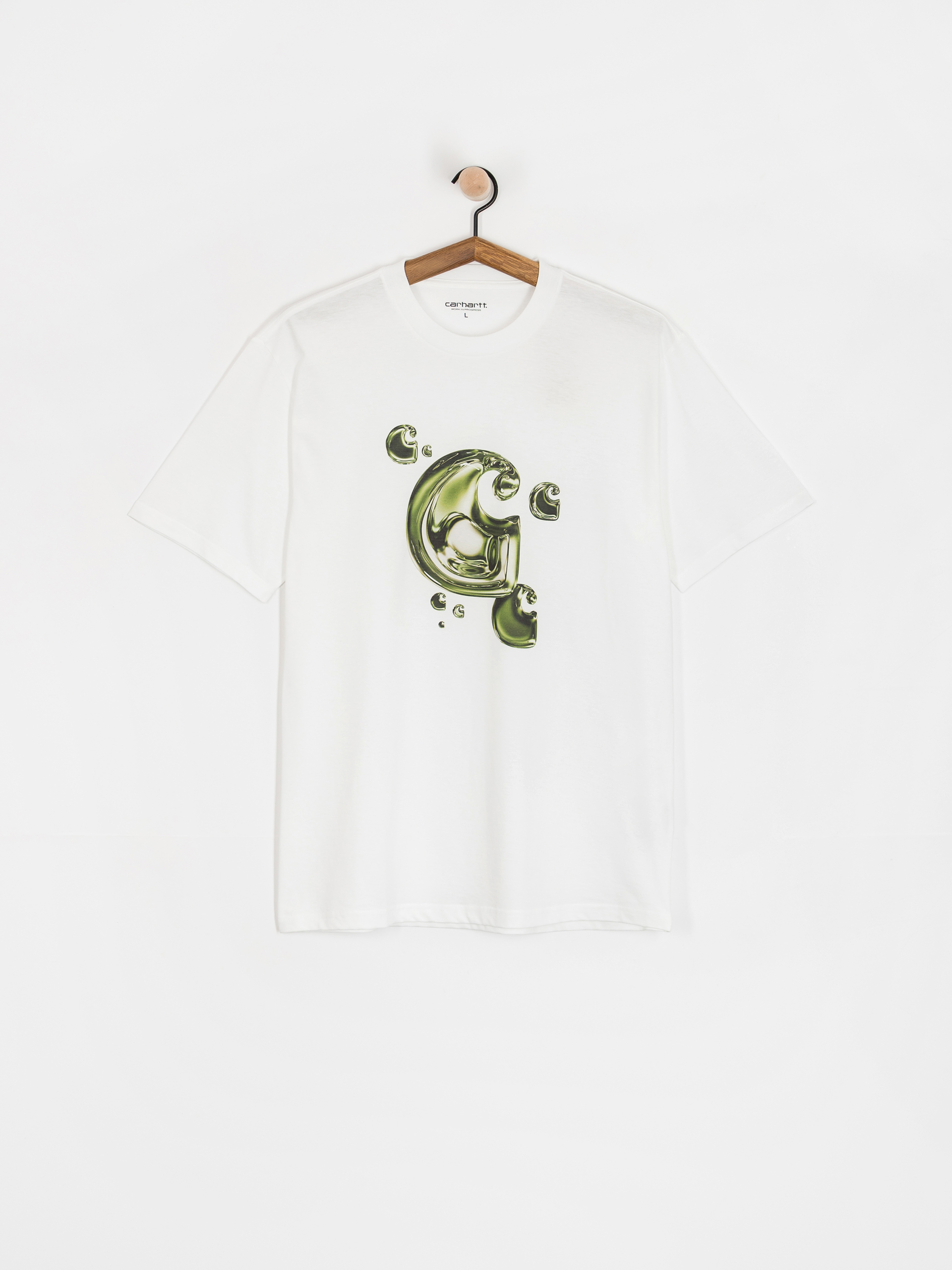 Carhartt WIP Solar Chrome C-Logo Póló (white)