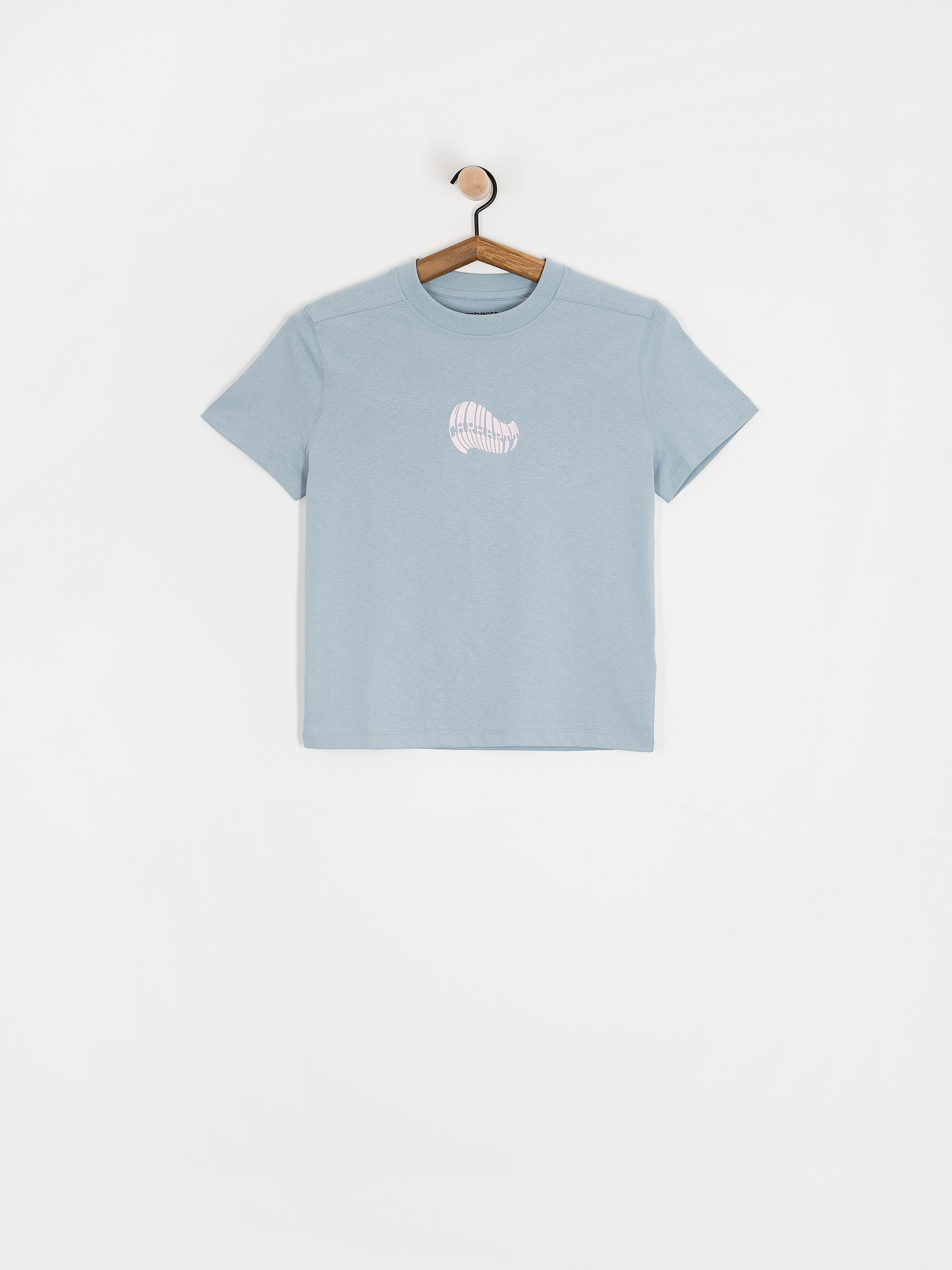 Carhartt WIP Psshh Wmn Póló (blue fog/air pink)