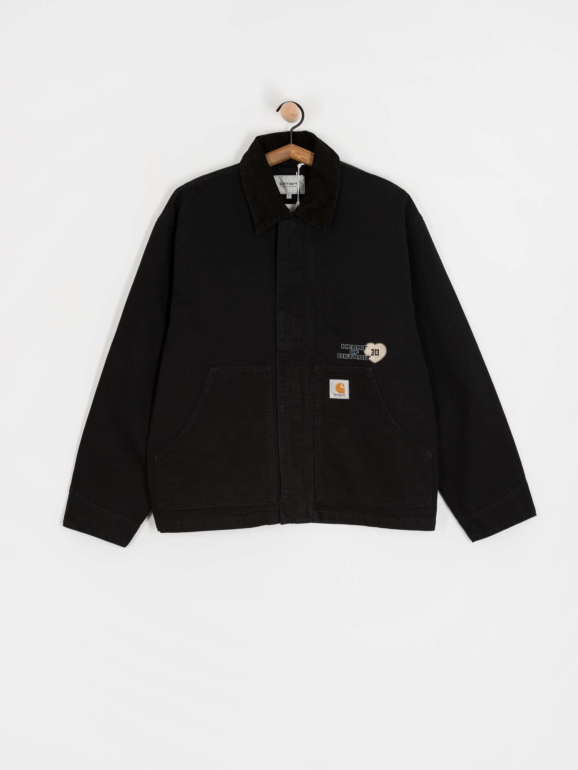 Carhartt WIP OG Arcan Graphic Dzseki (black/black/heavy stone wash)