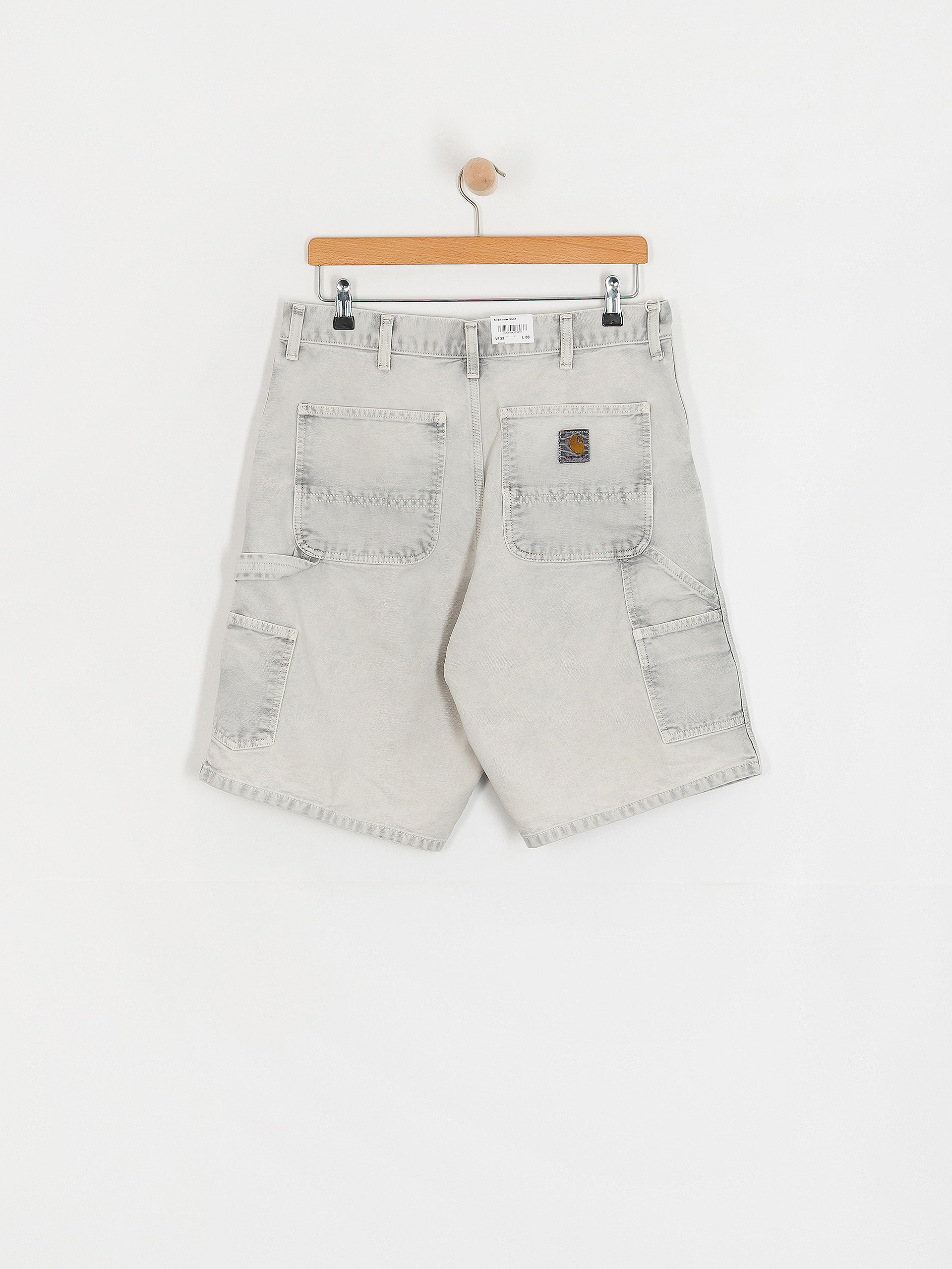 Carhartt WIP Single Knee Rövidnadrág (black/chalk wash)