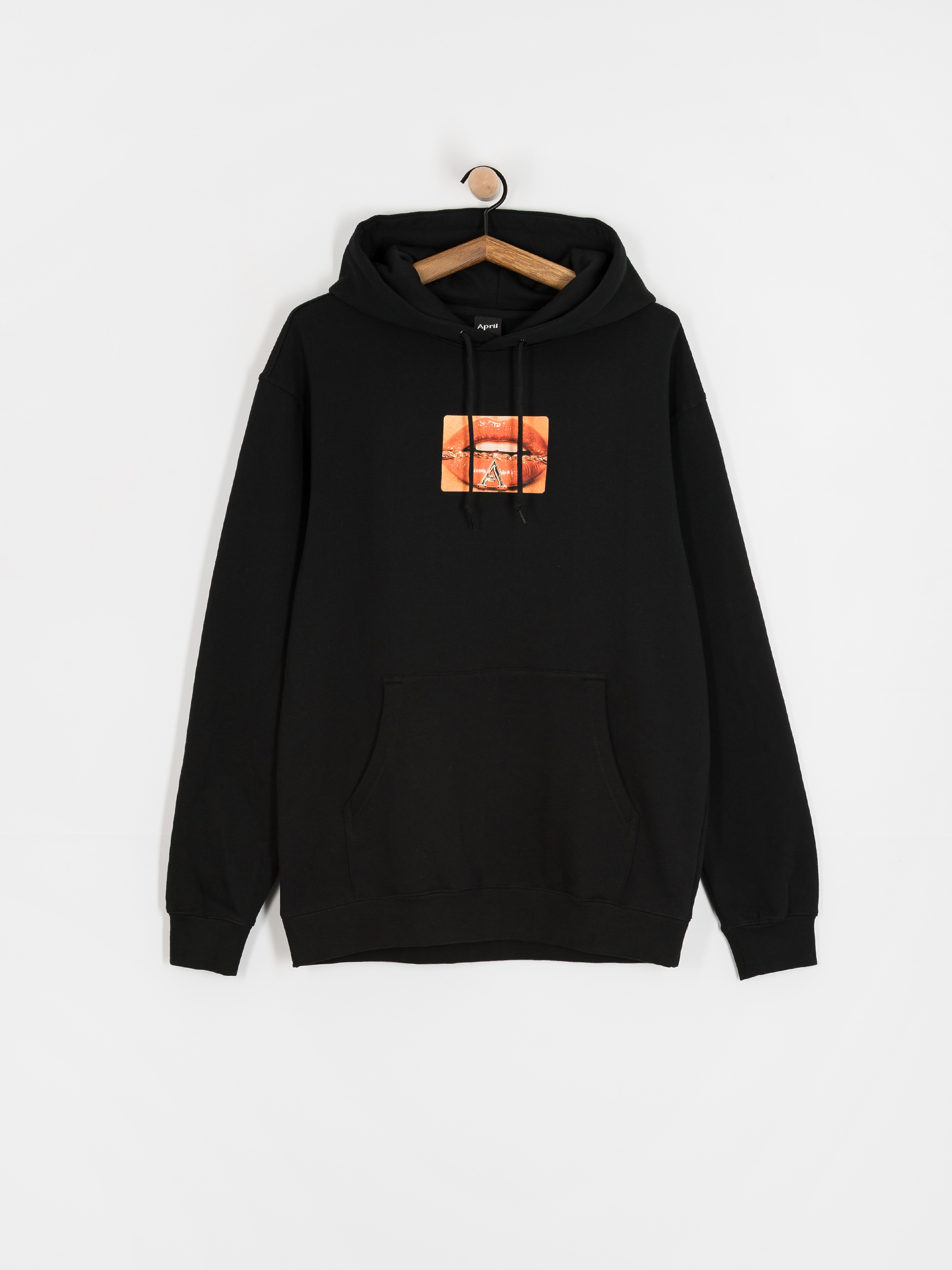 April Skateboards Pendant HD Kapucnis pulóver (vintage black)