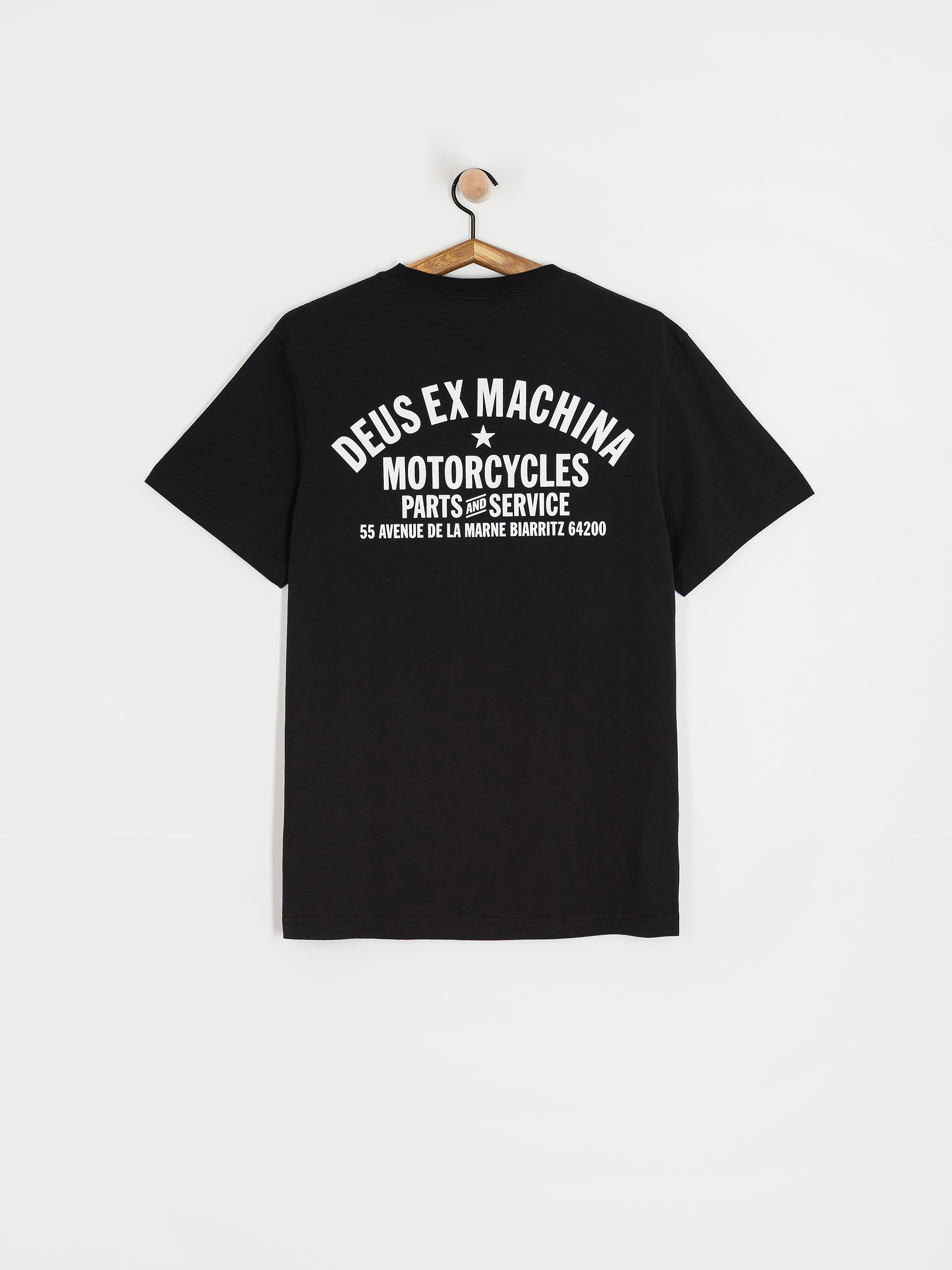 Deus Ex Machina Biarritz Address Póló (black)