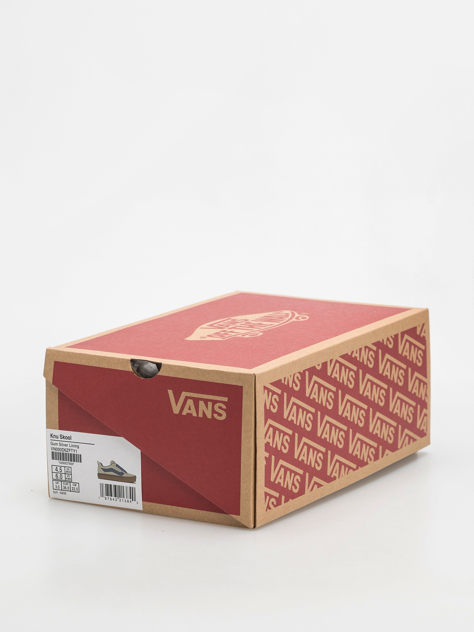 Vans Knu Skool Cipők (gum silver lining)