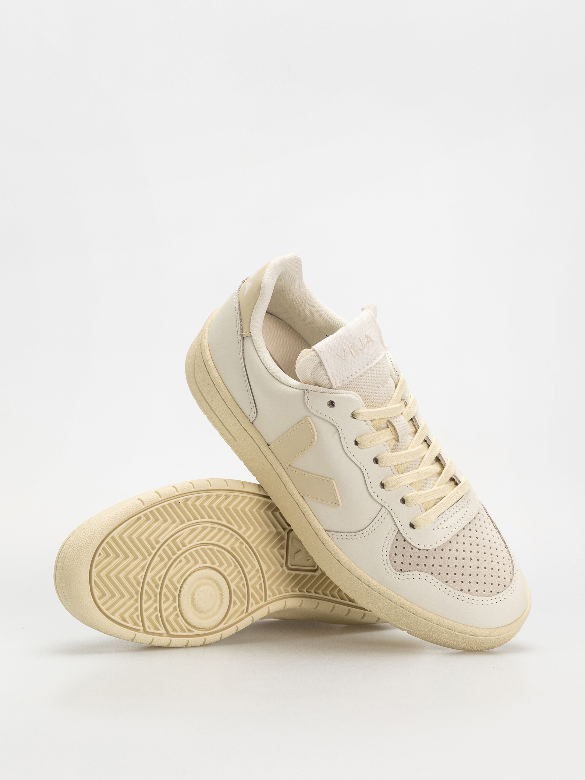 Veja V-10 Cipők Wmn (pure calcaire)