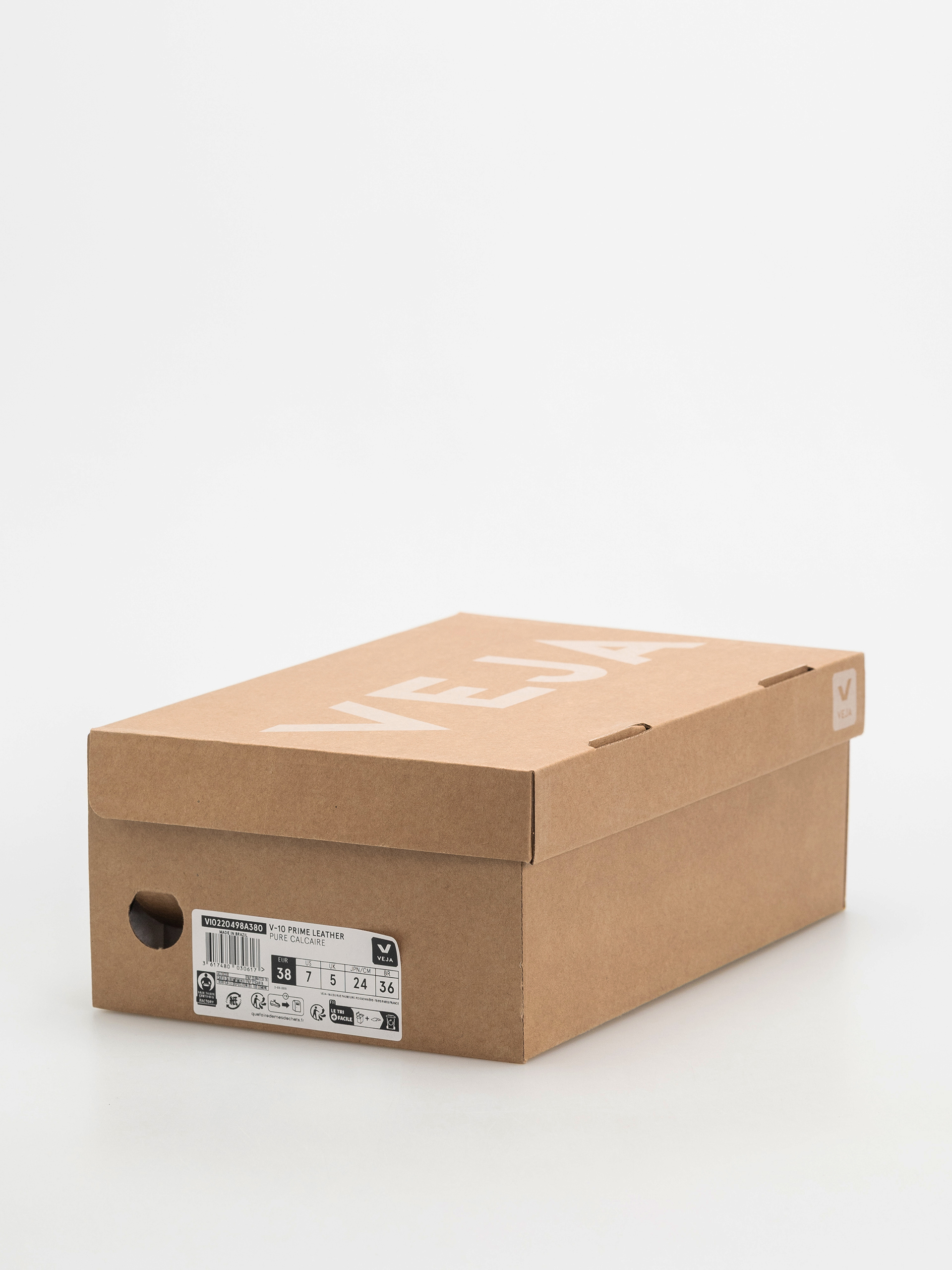Veja V-10 Cipők Wmn (pure calcaire)
