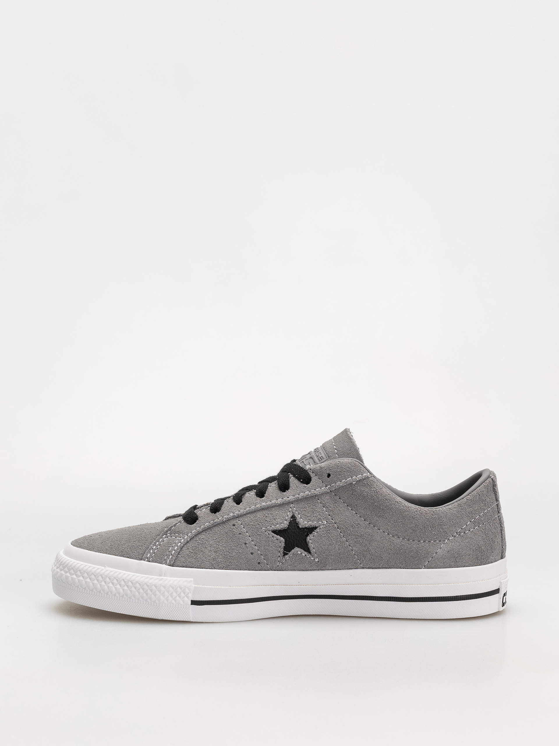 Converse One Star Pro Cipők (classic grey/black/white)