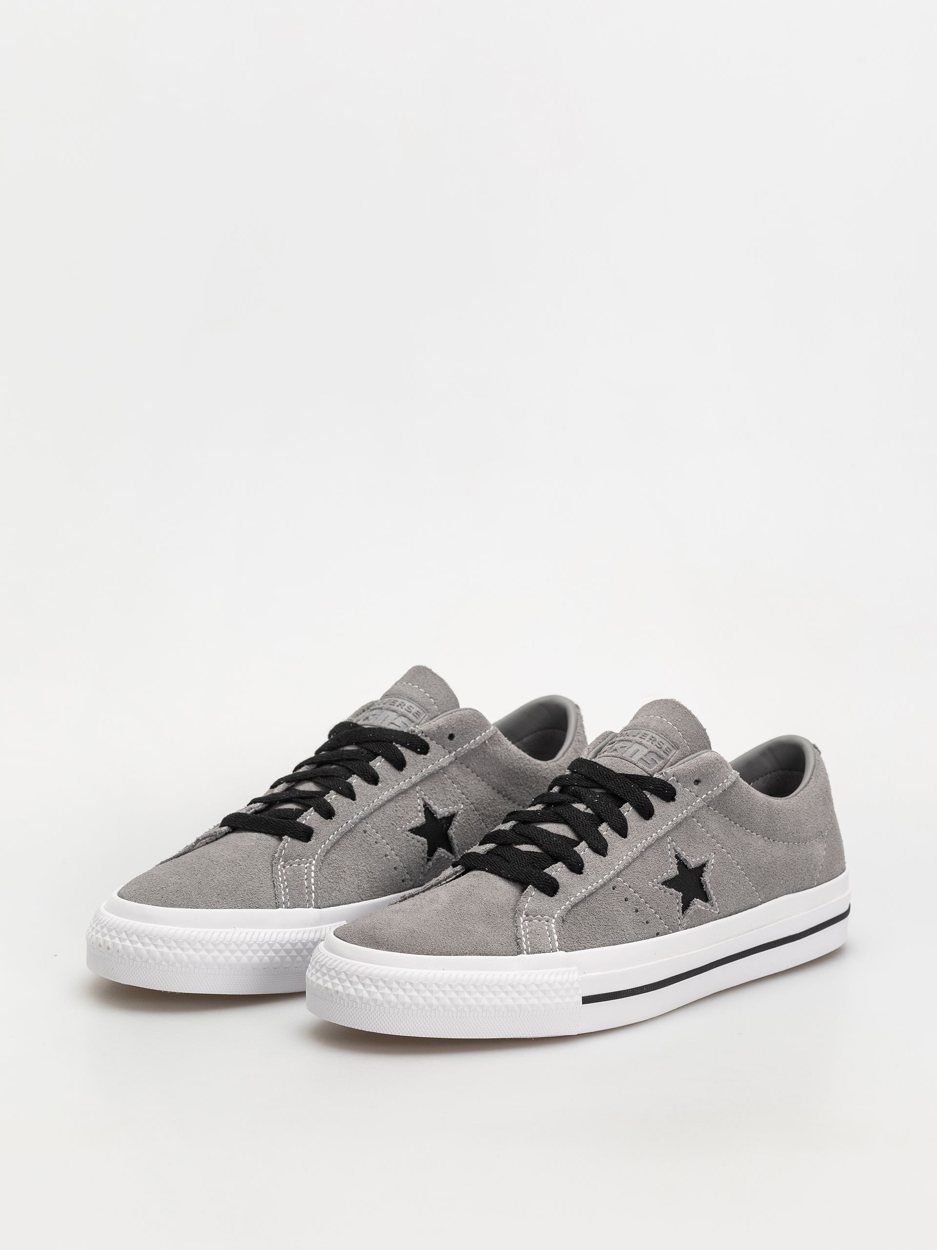 Converse One Star Pro Cipők (classic grey/black/white)