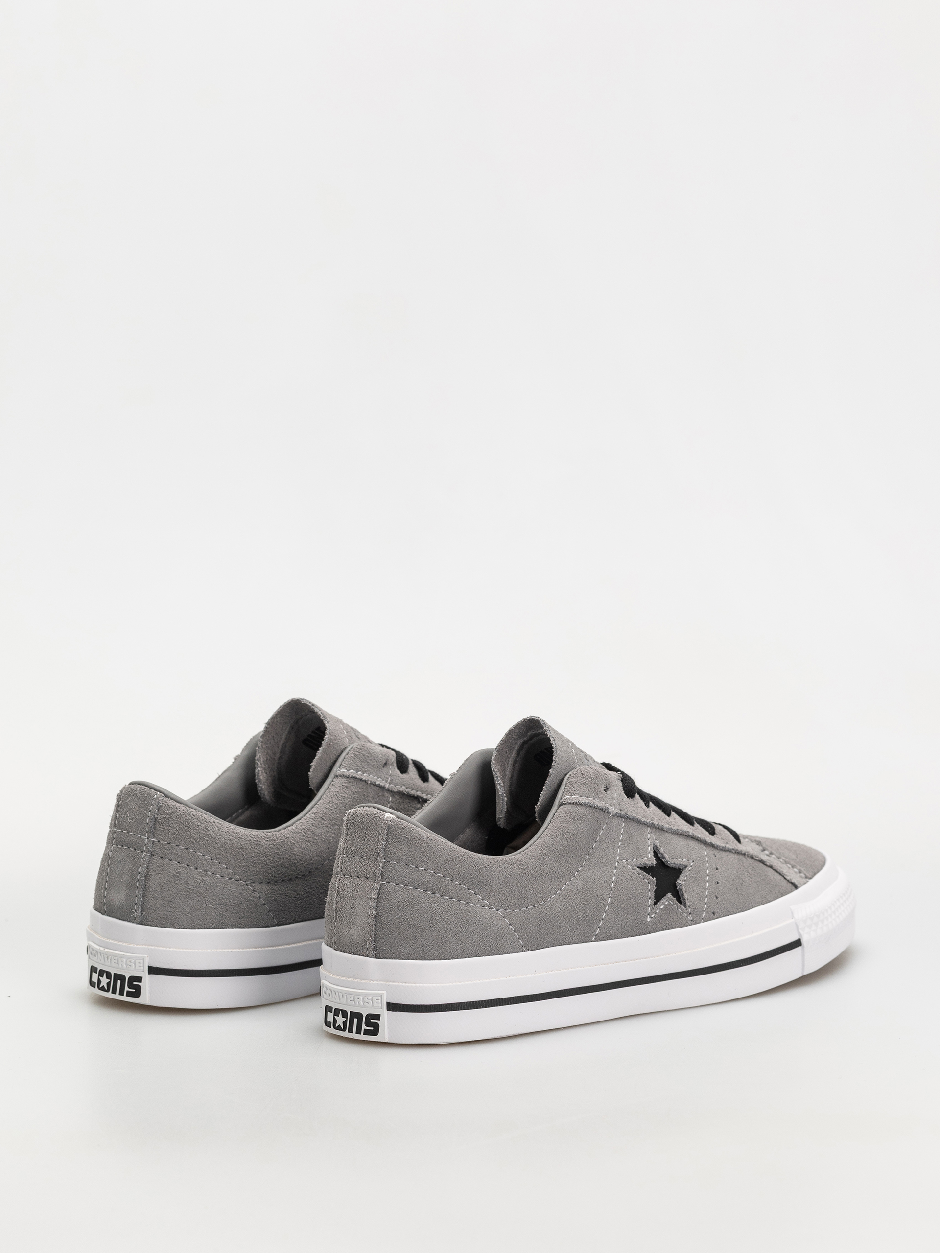 Converse One Star Pro Cipők (classic grey/black/white)